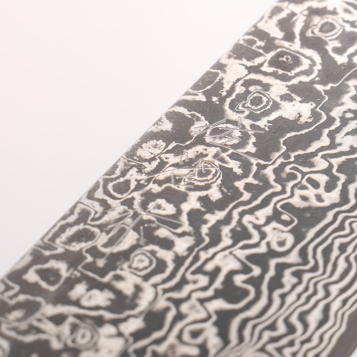 Takeshi Saji SG2 Black Damascus Gyuto 240mm Green Yellow Acrylic Handle