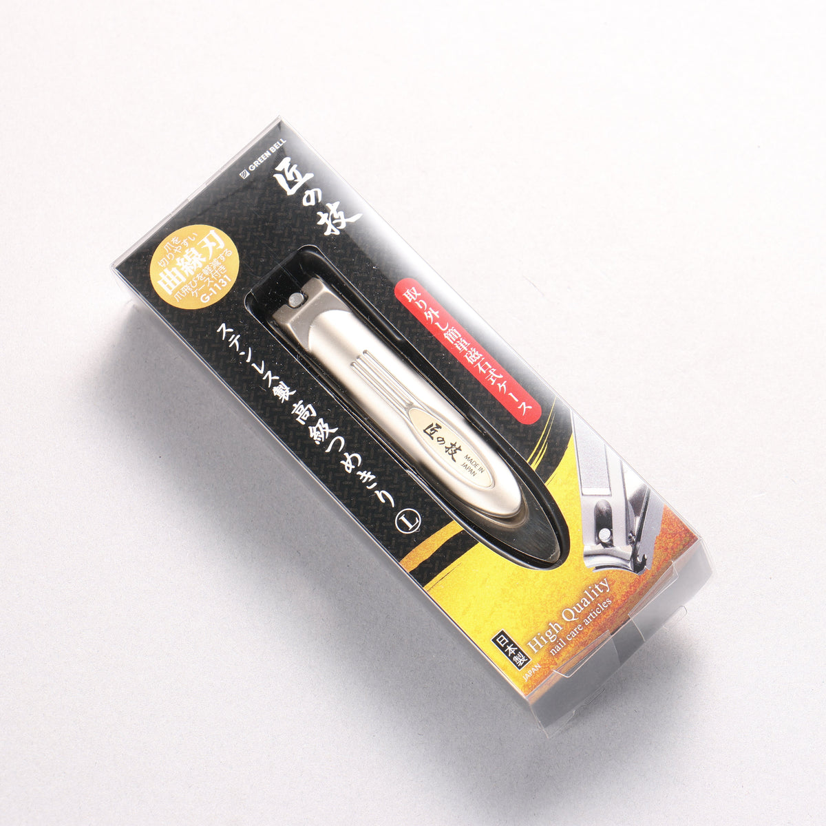 Stainless Steel Curved blade Nail Clipper L