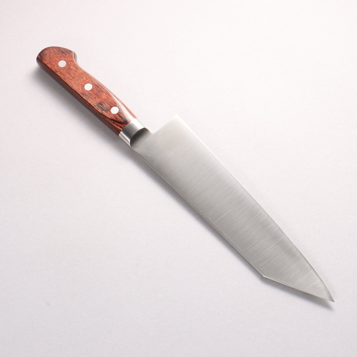 Kanjyo VG10 Kiritsuke Gyuto 210mm Mahogany Pakka wood Handle - Seisuke Knife