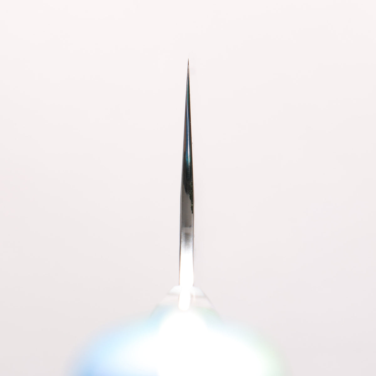 Yu Kurosaki Senko Custom SG2 Hammered Bunka 170mm Blue Green Acrylic Handle - Seisuke Knife