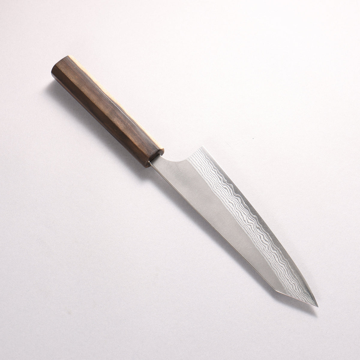 Yoshimi Kato VG10 Nashiji Honesuki Boning 175mm Black And White Ebony Wood Handle