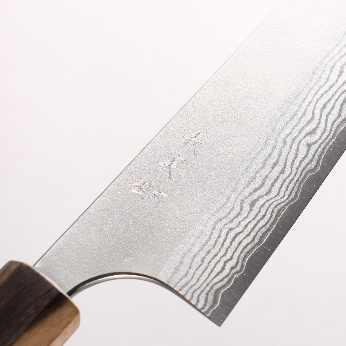Yoshimi Kato VG10 Nashiji Honesuki Boning 175mm Black And White Ebony Wood Handle