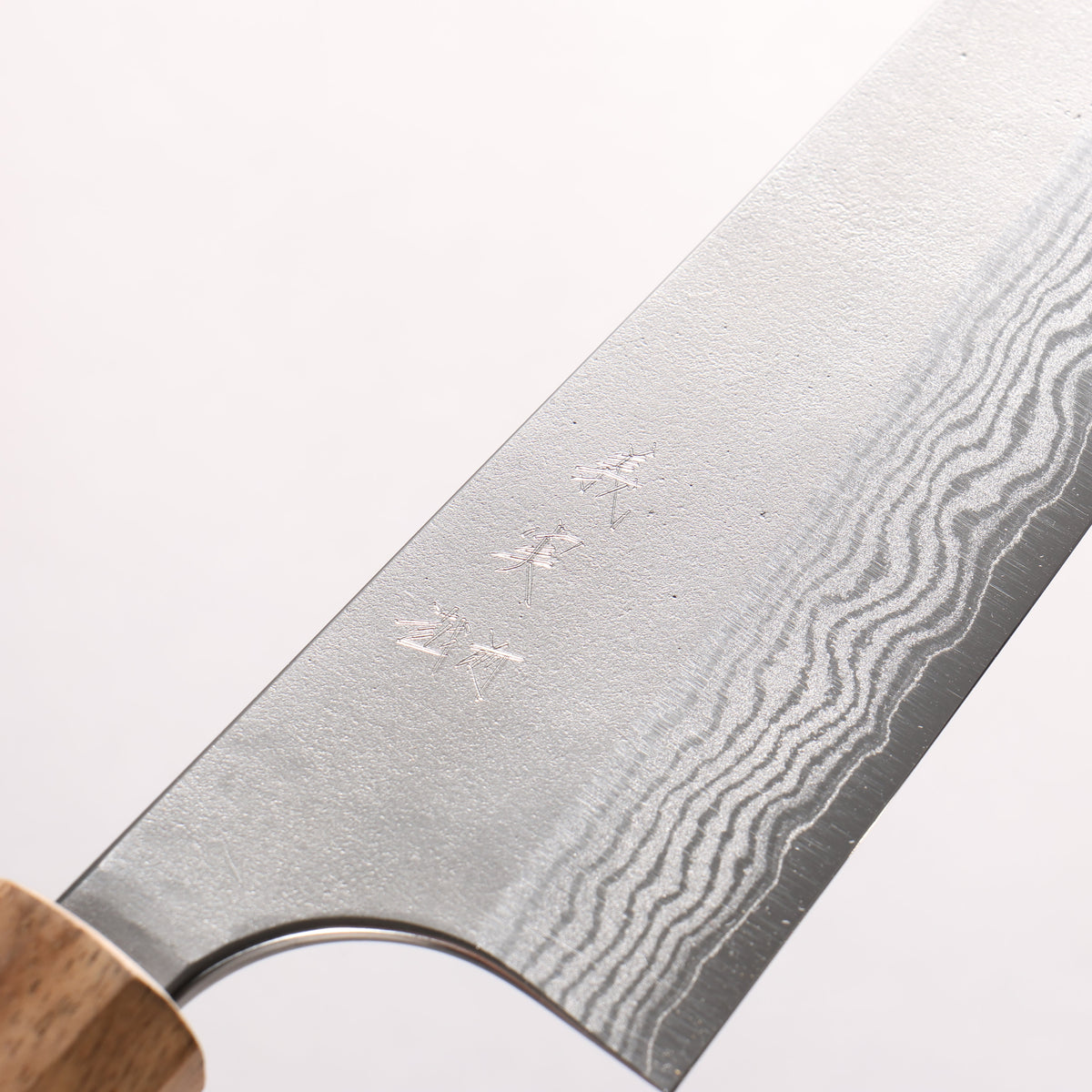 Yoshimi Kato VG10 Nashiji Honesuki Boning 185mm Black And White Ebony Wood Handle
