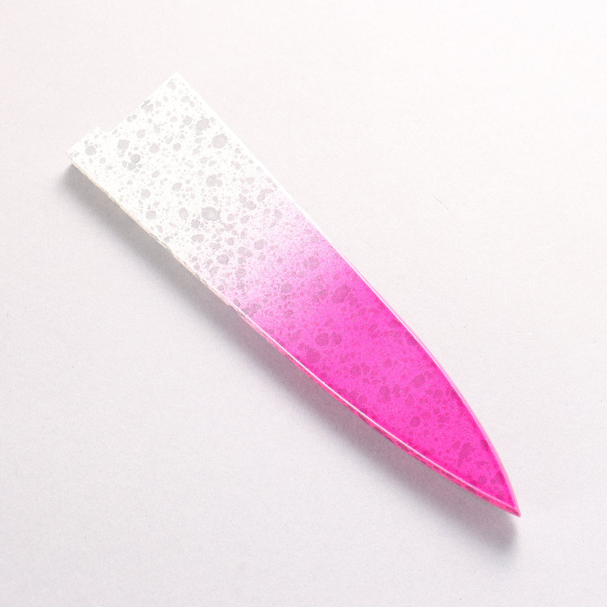 Takeshi Saji SPG STRIX Damascus Petty-Utility 130mm White and Pink Urethane Coating Handle with Sheath