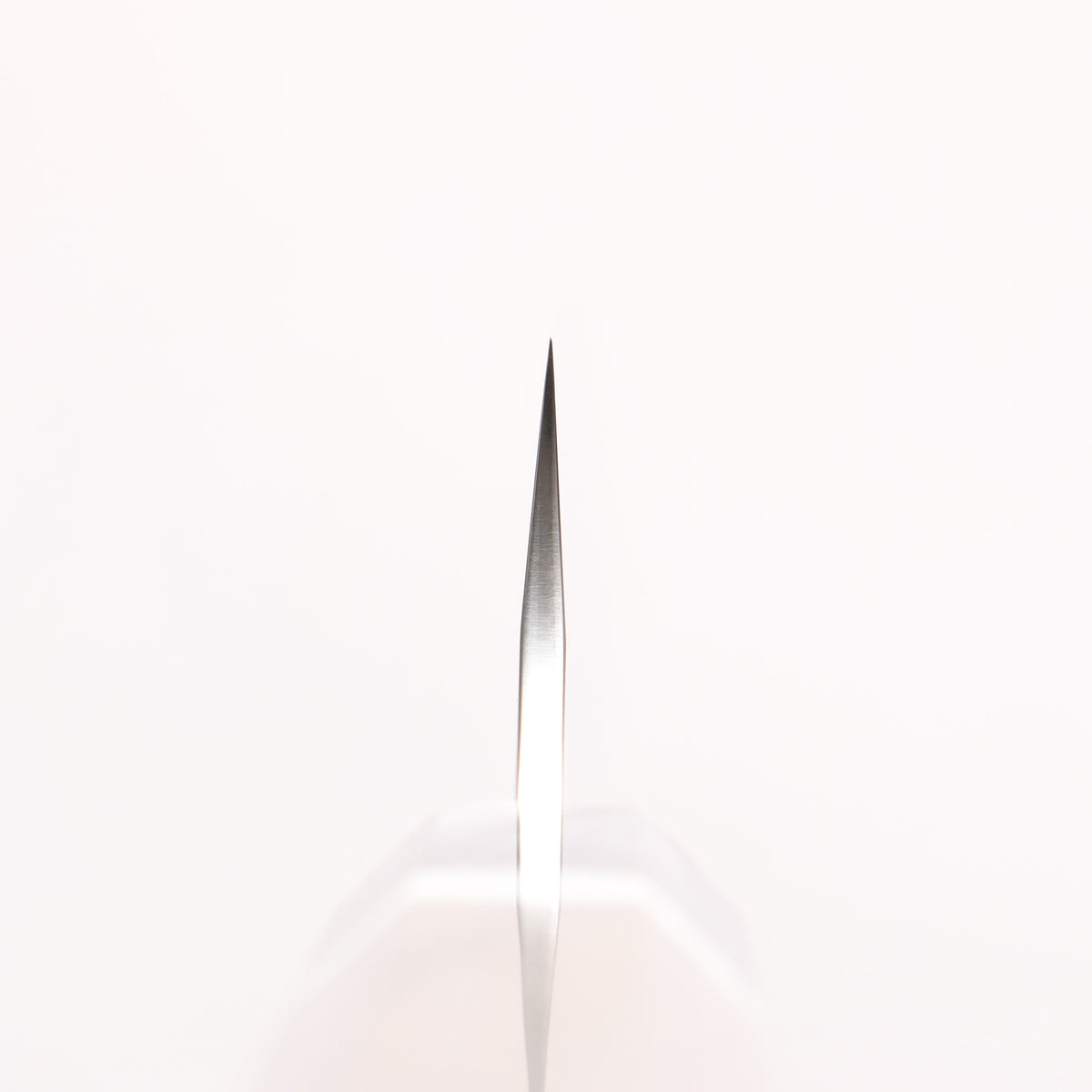 Yu Kurosaki Gekko VG-XEOS Sujihiki 240mm Gray Stabilized Wood (Ferrule: Gray Marbled Acrylic with White and Silver Rings) Handle
