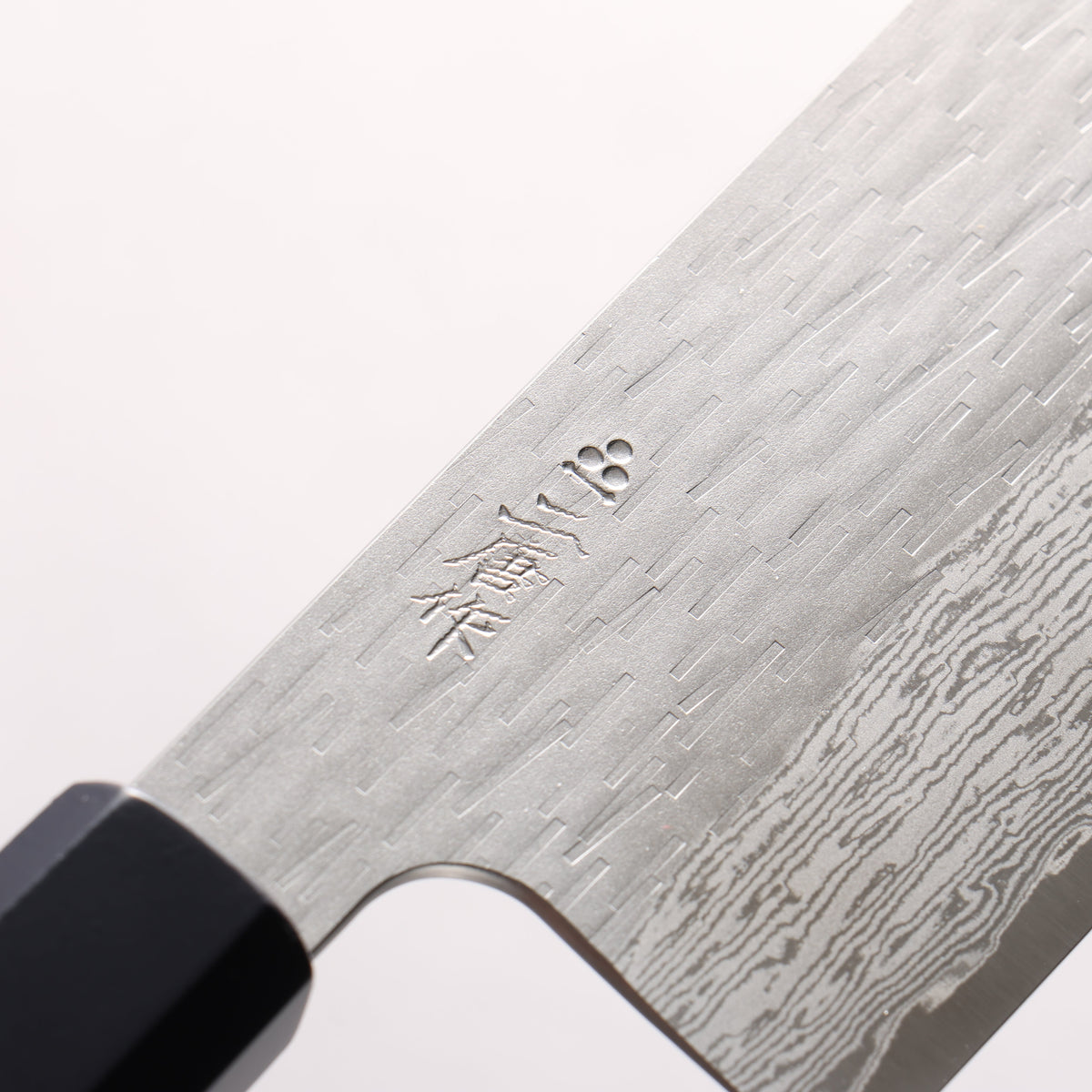 Nigara VG-XEOS Hammered Damascus Nakiri 180mm Indigo dyed Handle
