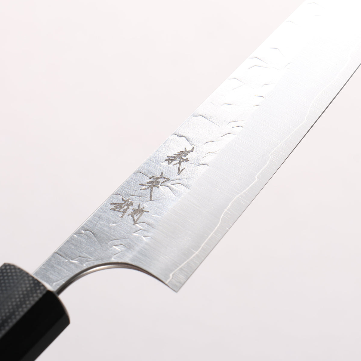 Yoshimi Kato Hyo SG2 Hammered Petty-Utility 120mm Carbon Fiber (ferrule: G10) Handle - Seisuke Knife