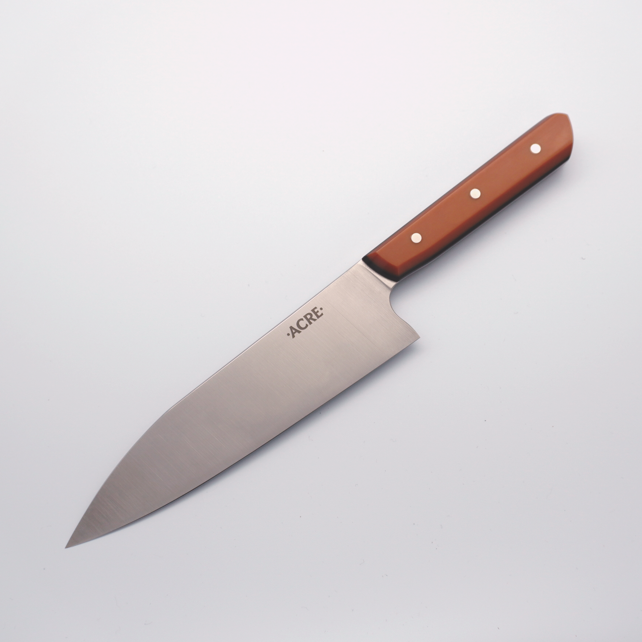 Acre Macrum RWL-34 Chef's Knife 7.25" Butterscotch Handle - Seisuke Knife