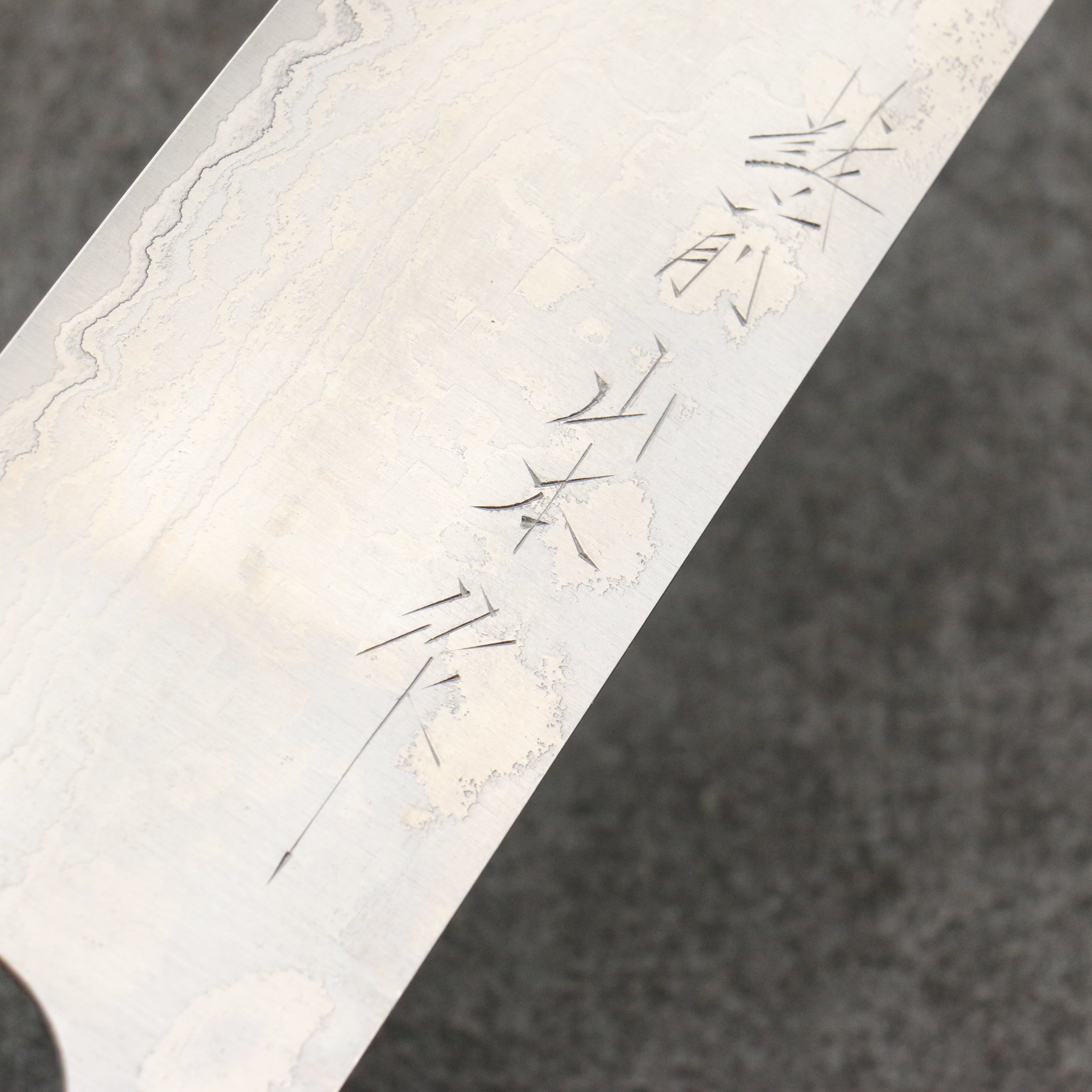 Nao Yamamoto SG2 Damascus Migaki Finished Bunka 180mm Rosewood (Ferrule: Black Pakka Wood) Handle - Seisuke Knife