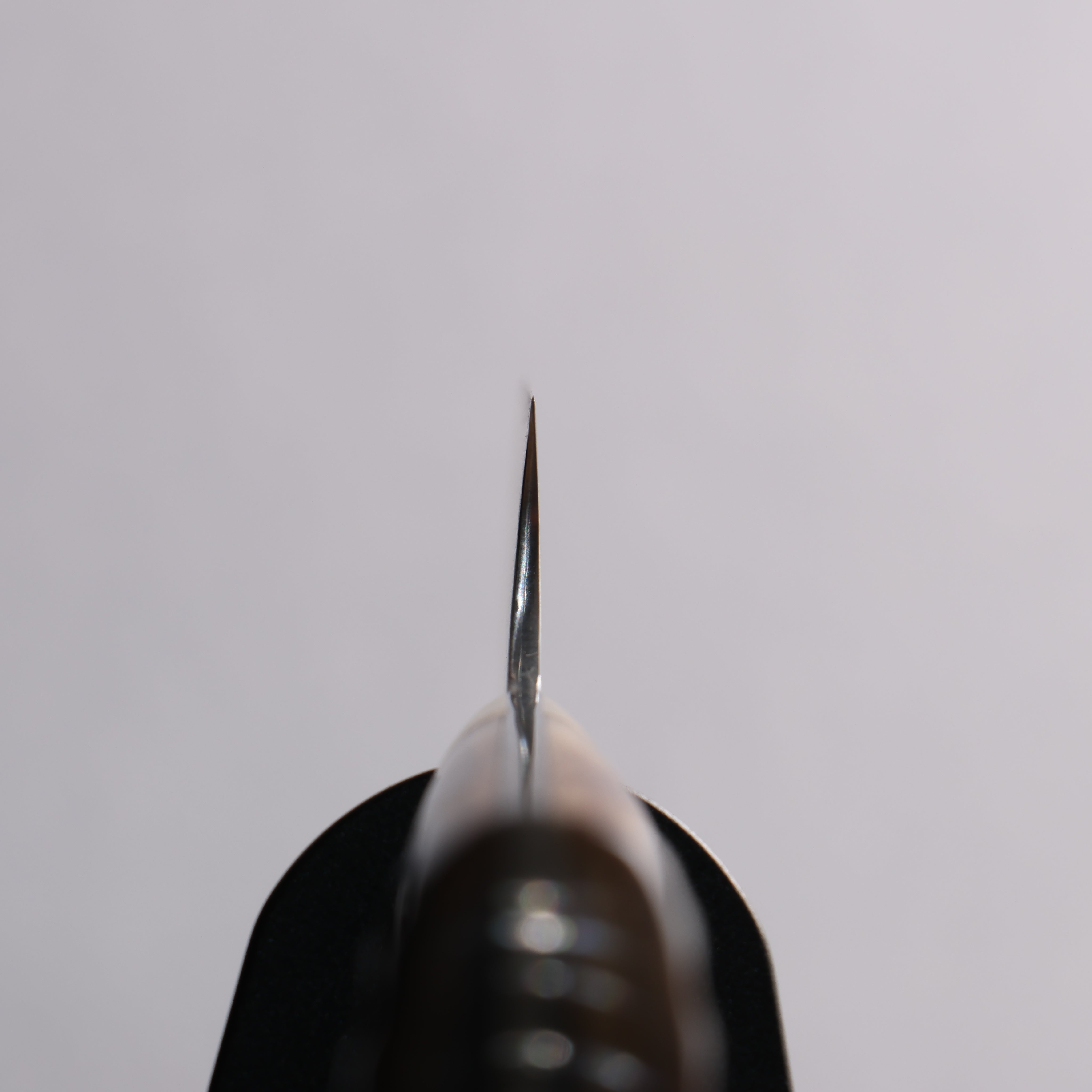 Takeshi Saji VG10 Black Damascus Petty-Utility 150mm Brown Deer Horn Handle - Seisuke Knife