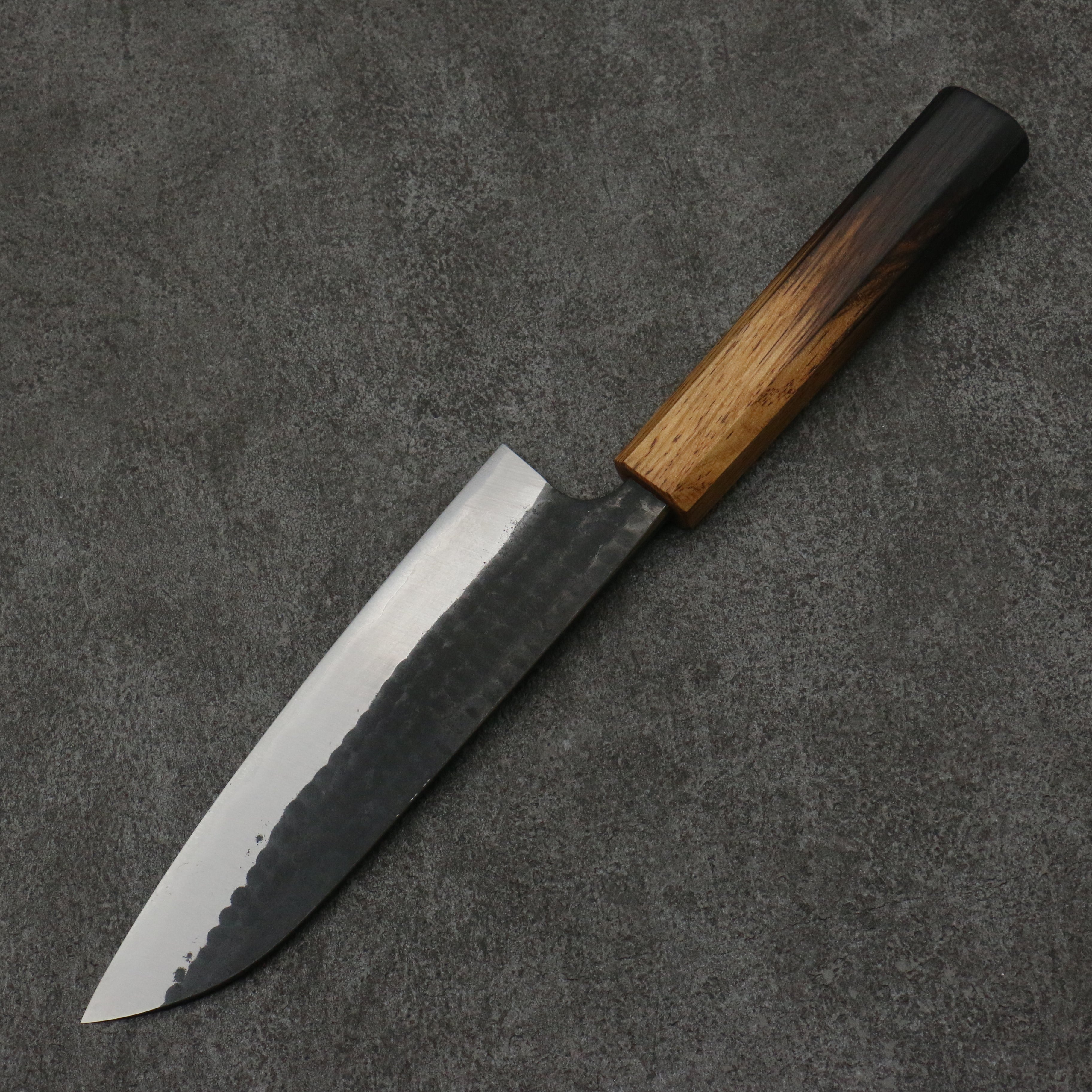 Anryu Blue Super Santoku 165mm Burnt Oak Handle - Seisuke Knife