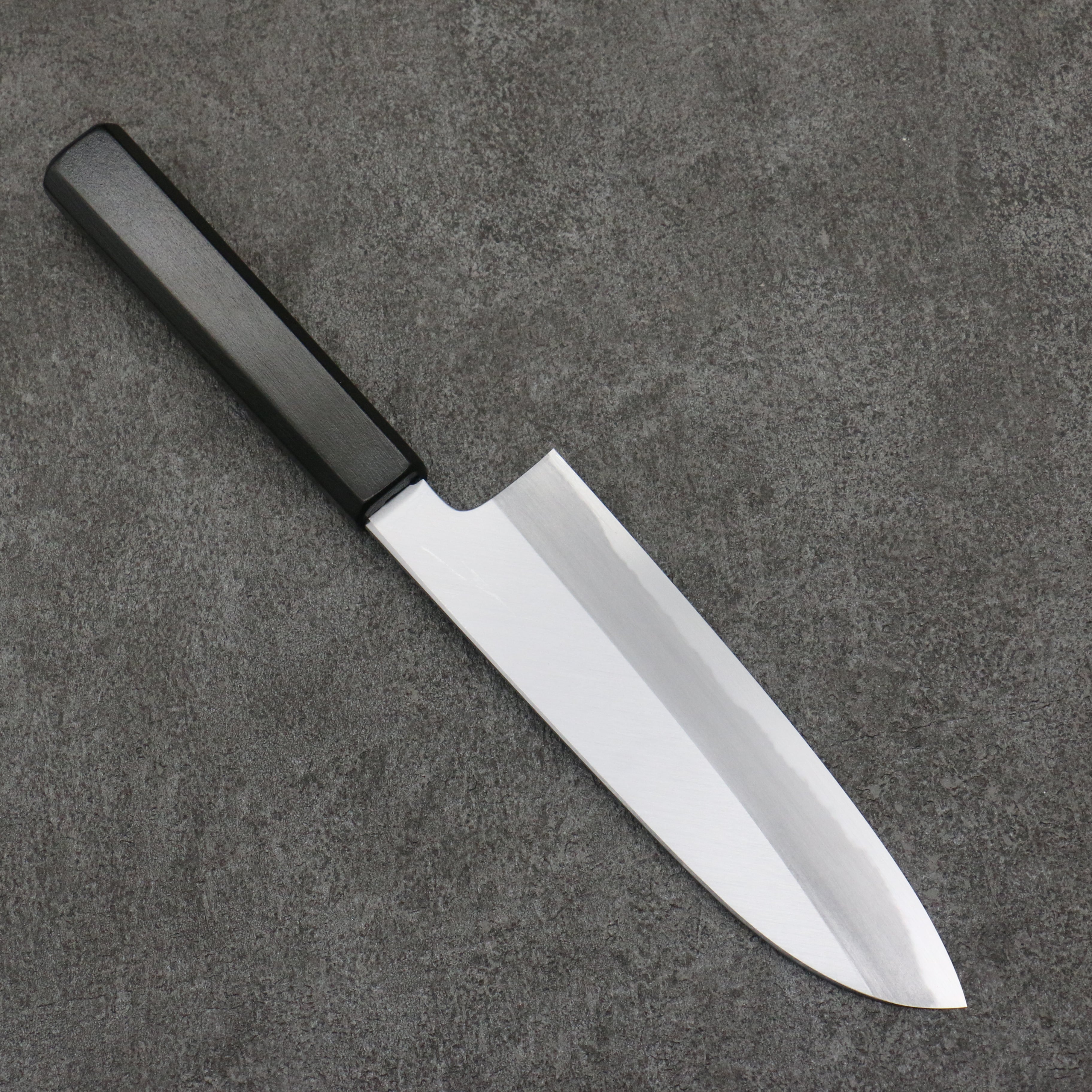 Kagekiyo White Steel Santoku 165mm Lacquered (Magnolia) Handle - Seisuke Knife