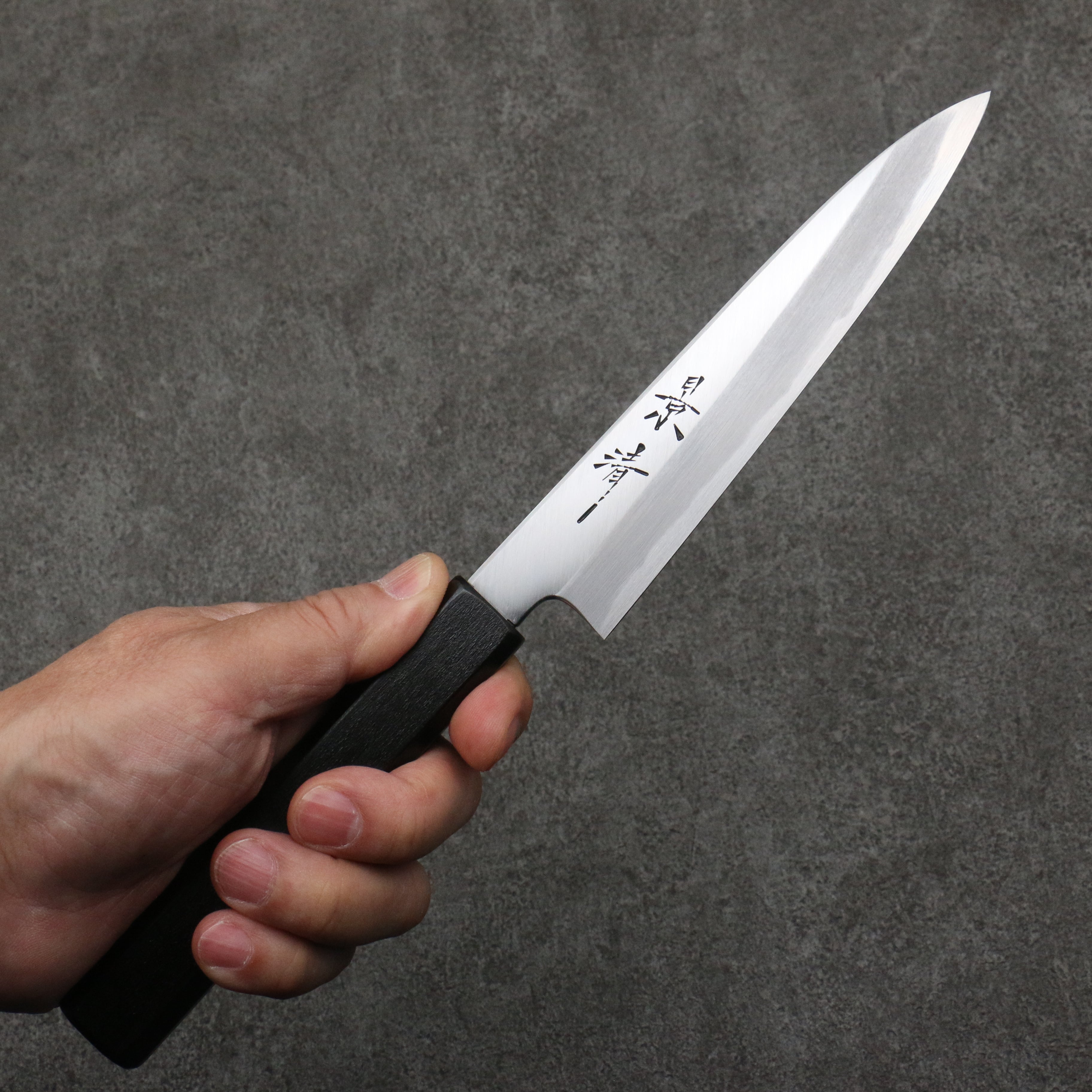Kagekiyo White Steel Petty-Utility 150mm Lacquered Magnolia Handle - Seisuke Knife