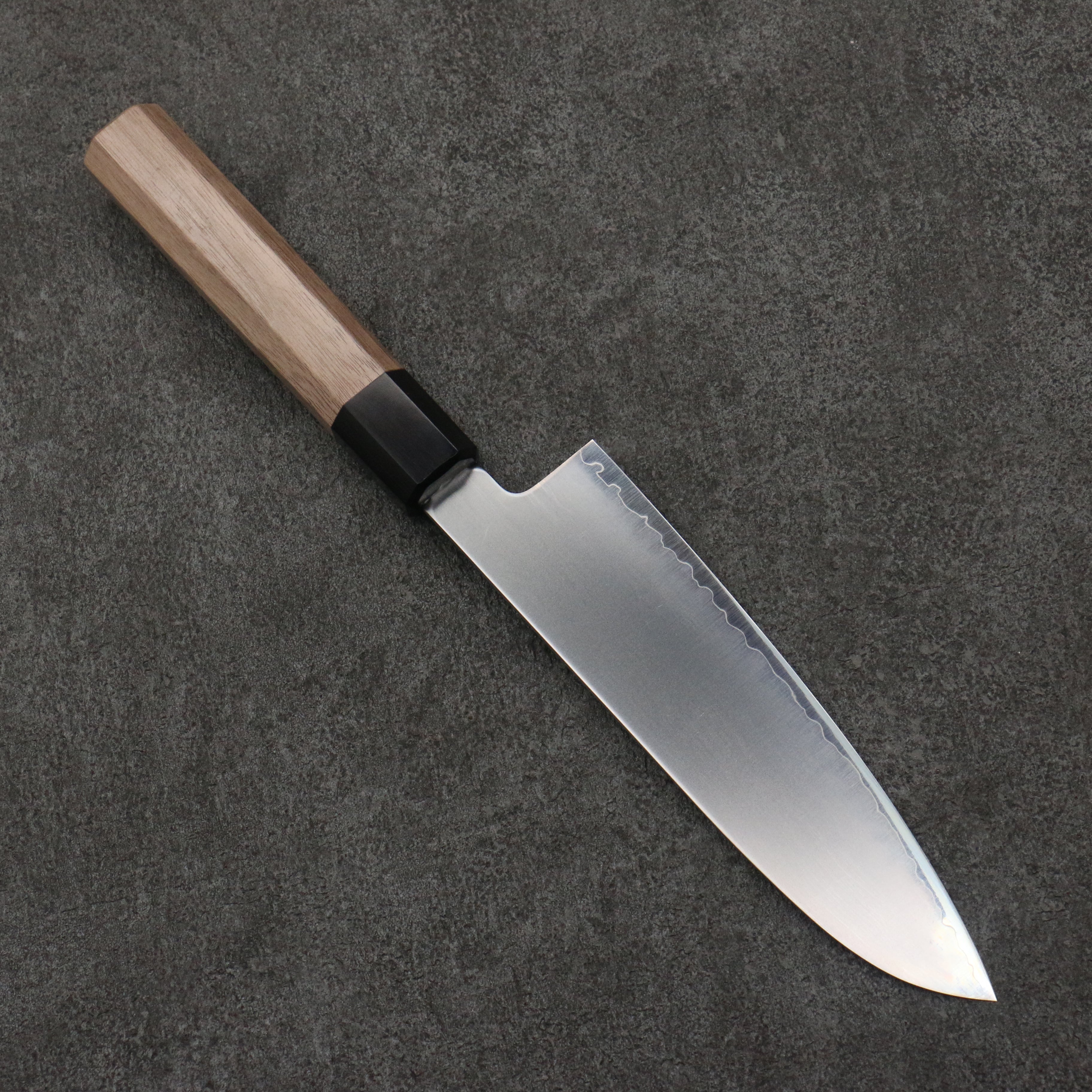 Kagekiyo Chromax Steel Santoku 180mm Walnut Handle - Seisuke Knife