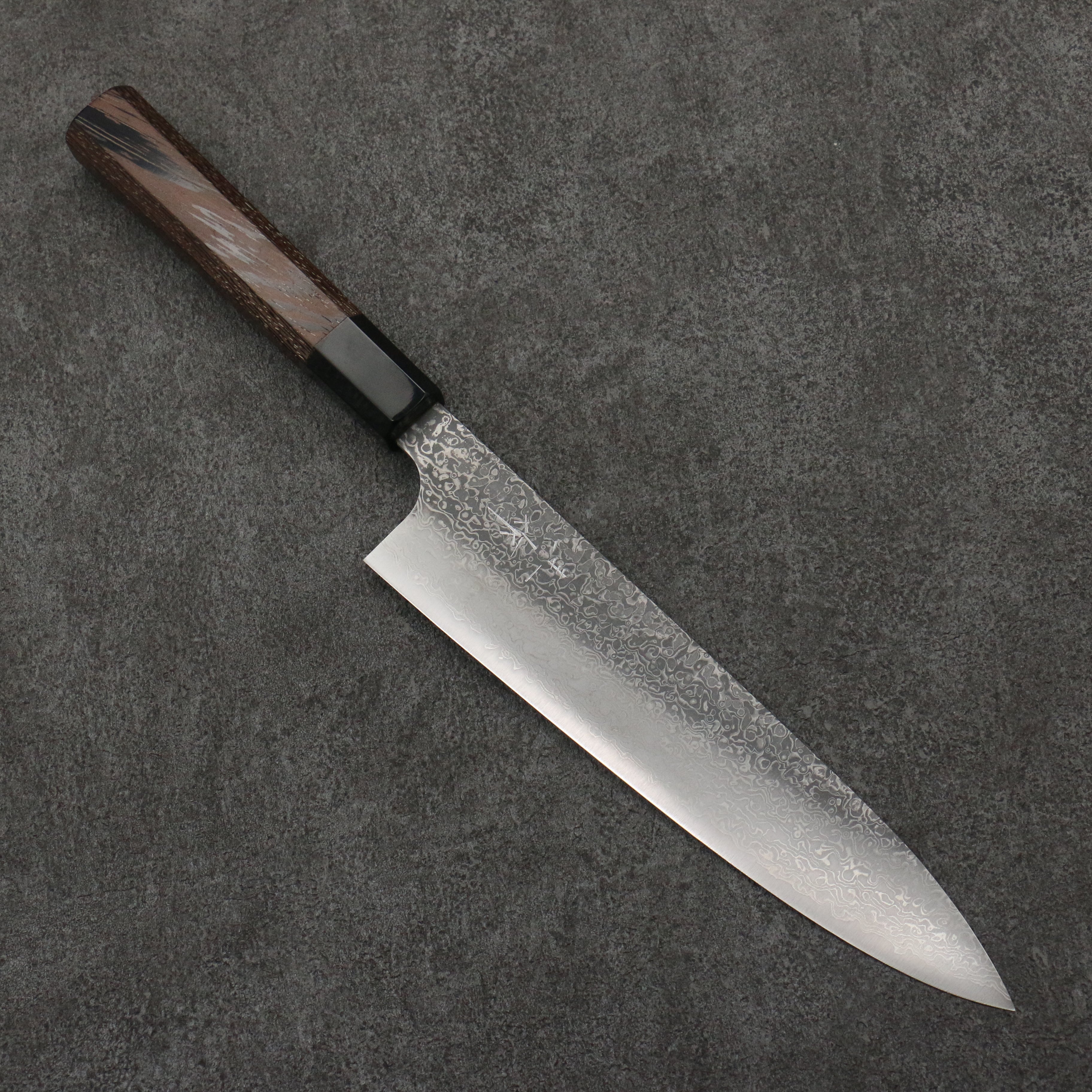 Kei Kobayashi SG2 Damascus Gyuto 210mm Wenge Handle - Seisuke Knife