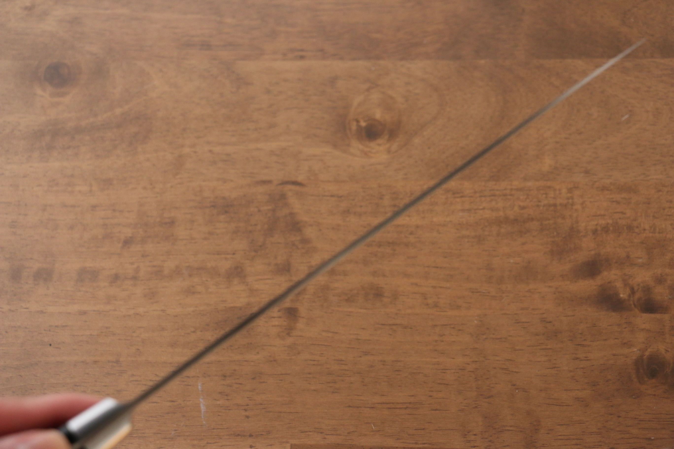 Iseya Molybdenum Gyuto 210mm Black Pakkawood Handle - Seisuke Knife