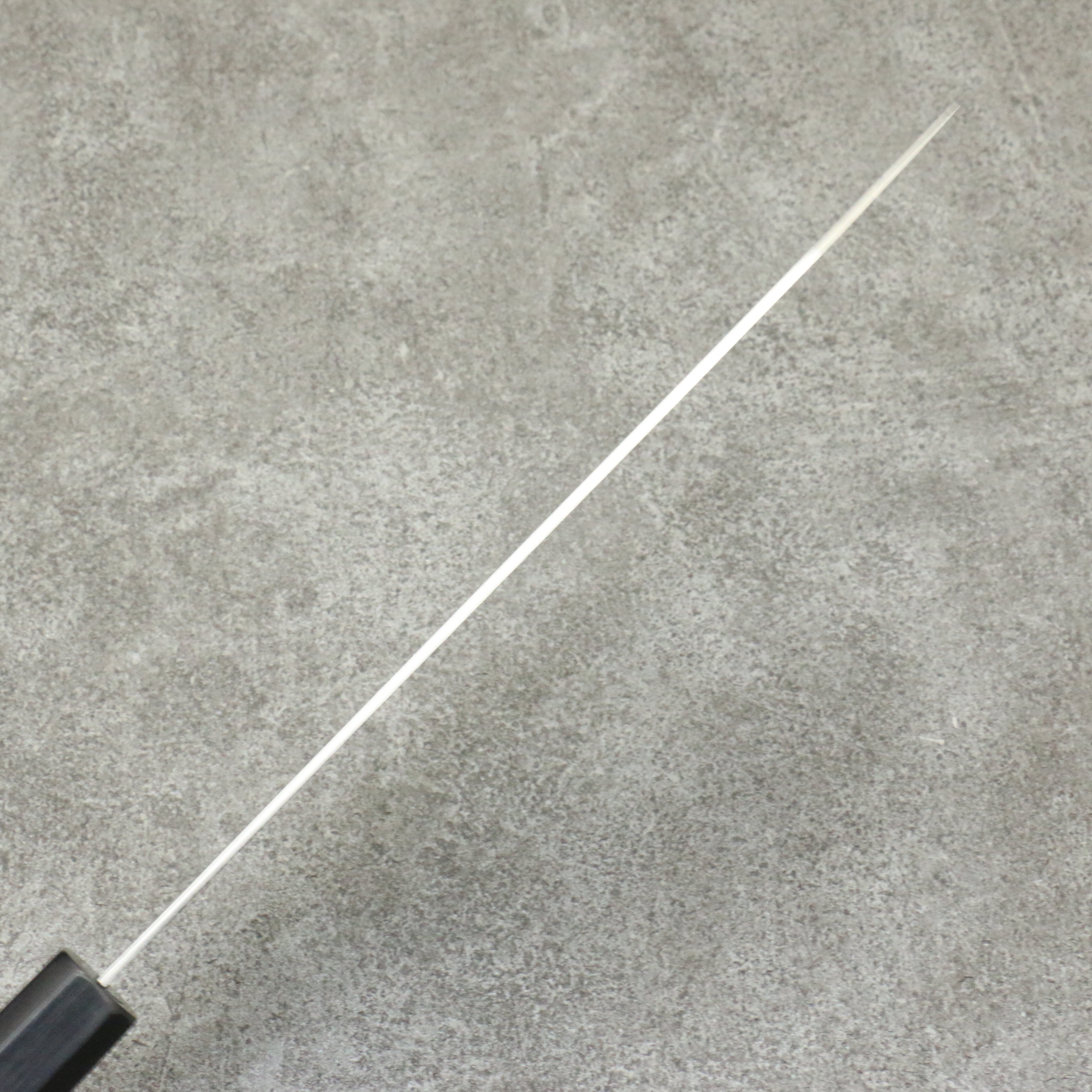 Seisuke AUS10 Mirror Crossed Kiritsuke Gyuto 210mm Black Pakka wood Handle - Seisuke Knife