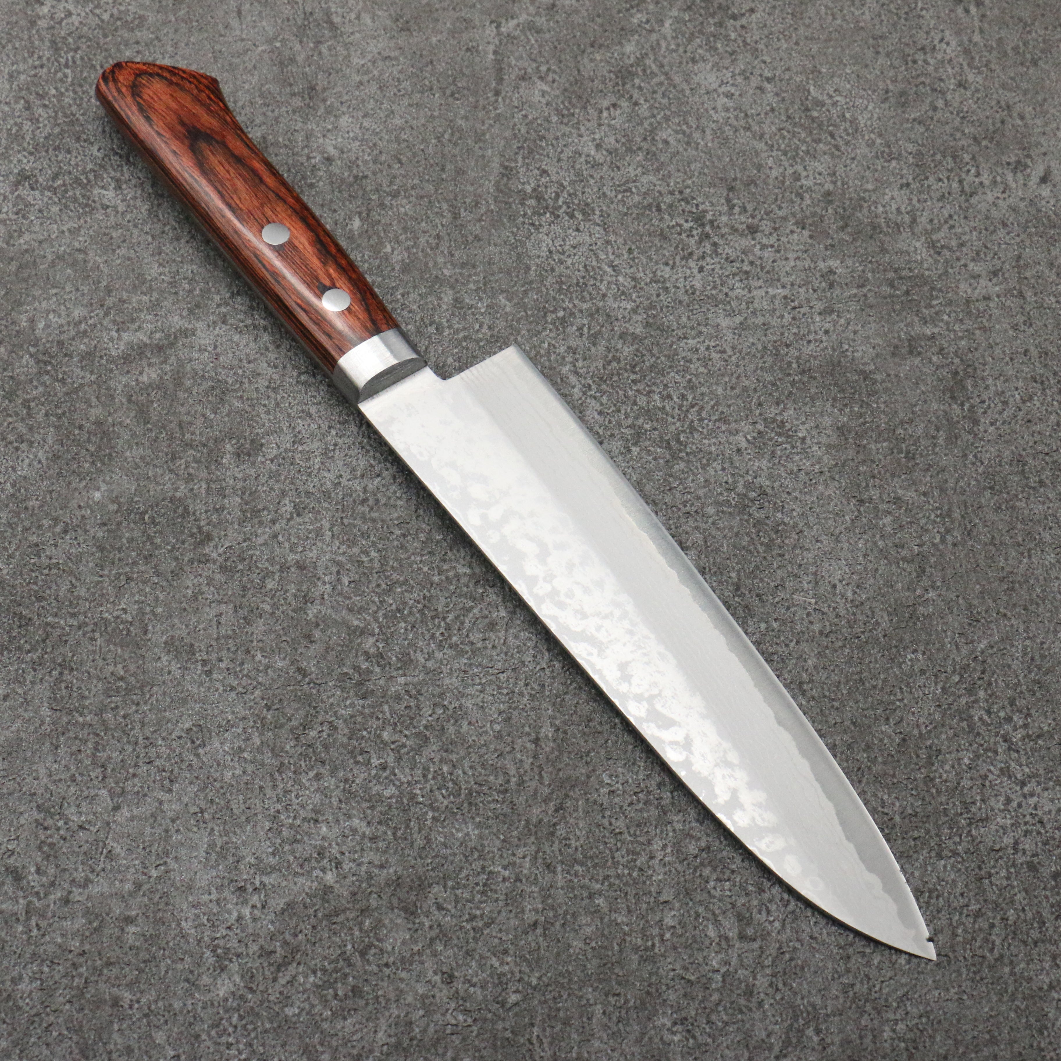 Kunihira Sairyu VG10 Damascus Gyuto180mm Mahogany Handle - Seisuke Knife