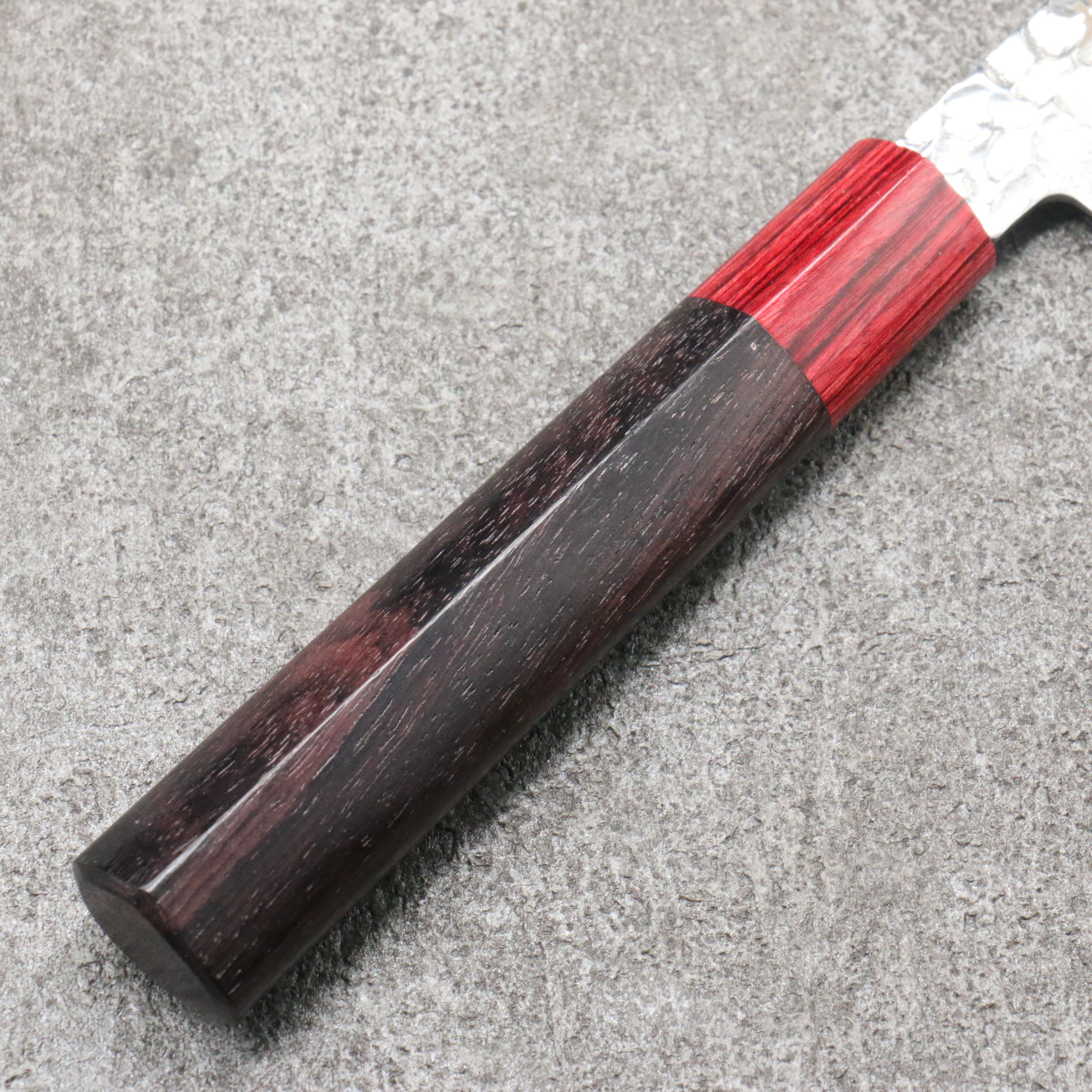 Sakai Takayuki VG10 Damascus Petty-Utility 150mm Shitan & Red Pakkawood Handle - Seisuke Knife