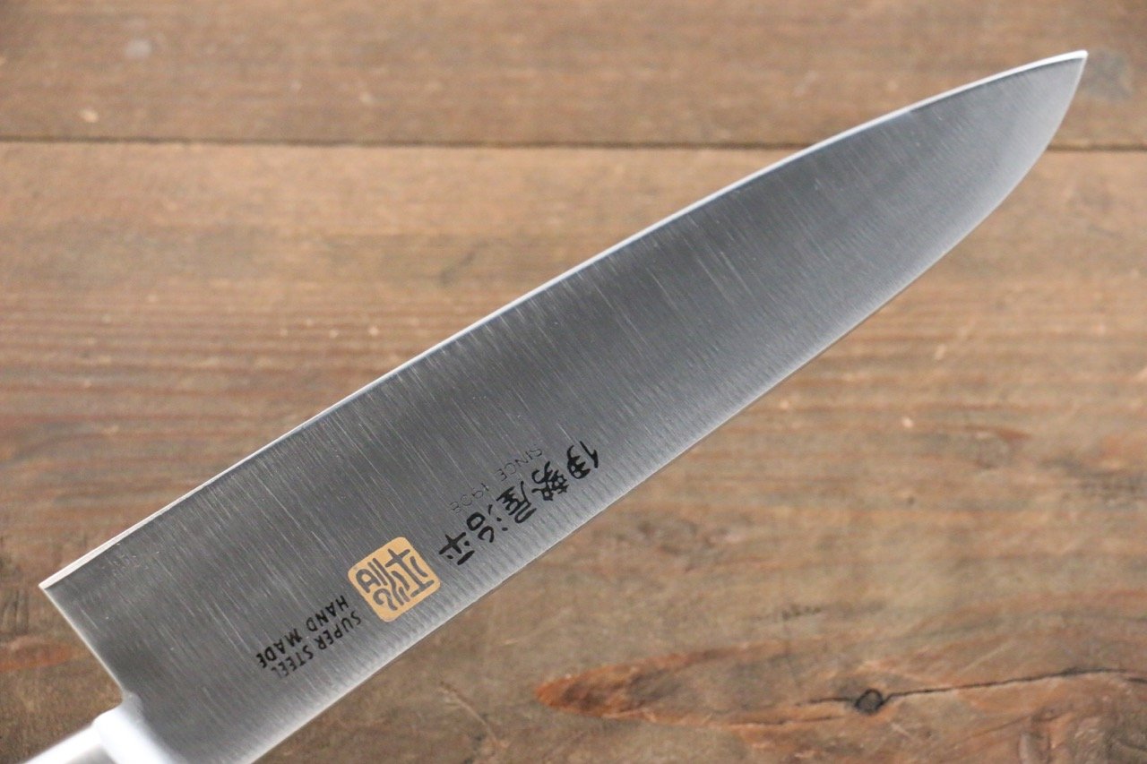 Iseya Molybdenum Gyuto 180mm Black Pakkawood Handle - Seisuke Knife