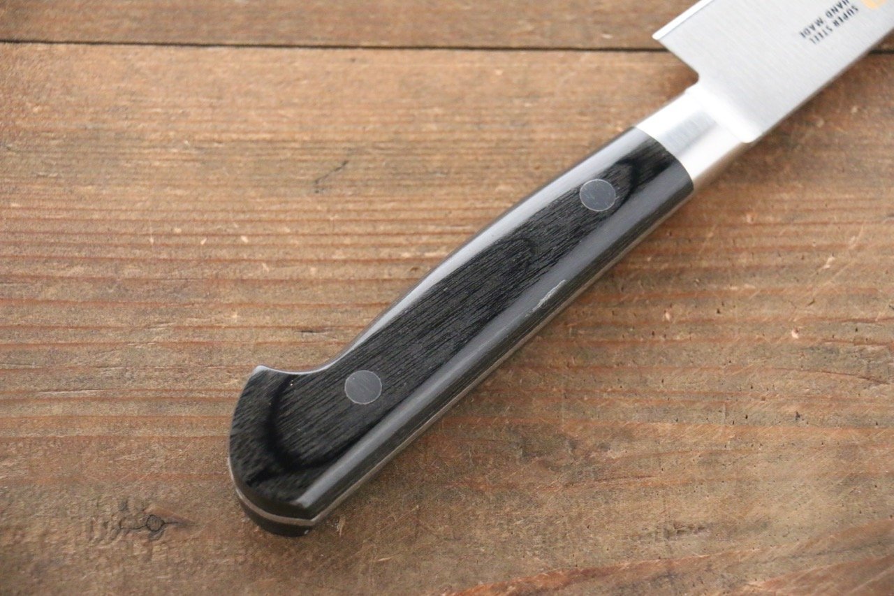 Iseya Molybdenum Petty-Utility 120mm Black Pakkawood Handle - Seisuke Knife