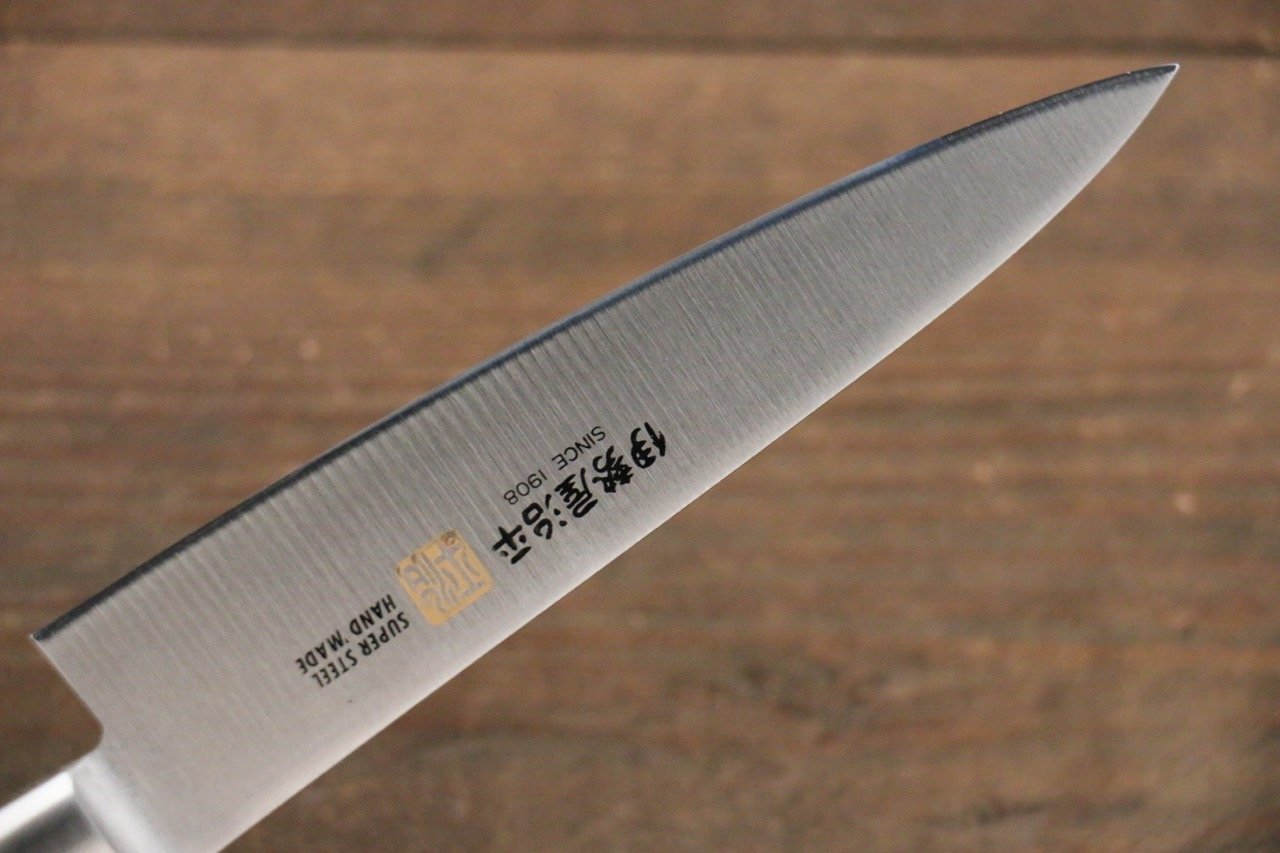 Iseya Molybdenum Petty-Utility 120mm Black Pakkawood Handle - Seisuke Knife