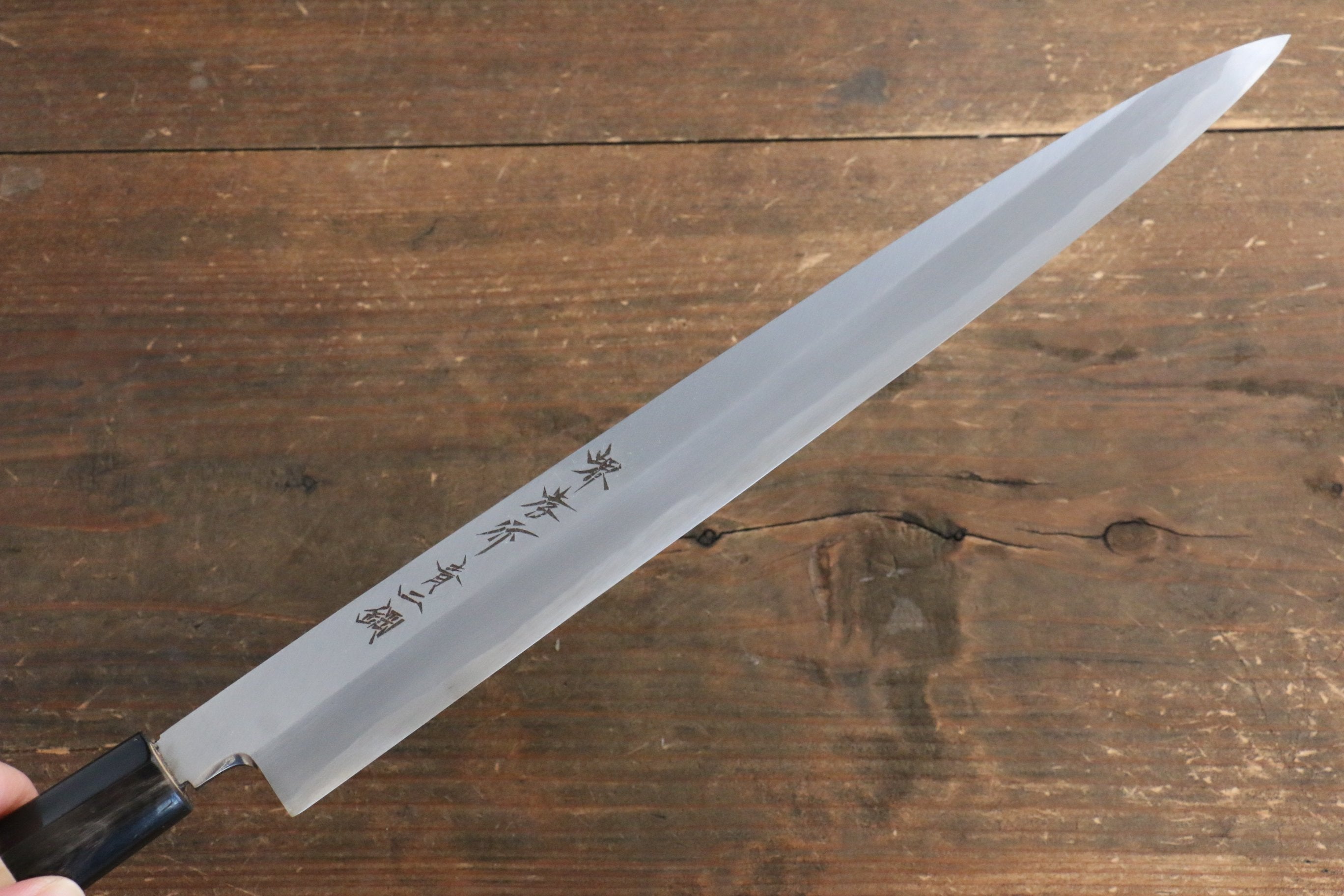 Sakai Takayuki Blue Steel No.2 Fuguhiki 270mm Magnolia Handle - Seisuke Knife