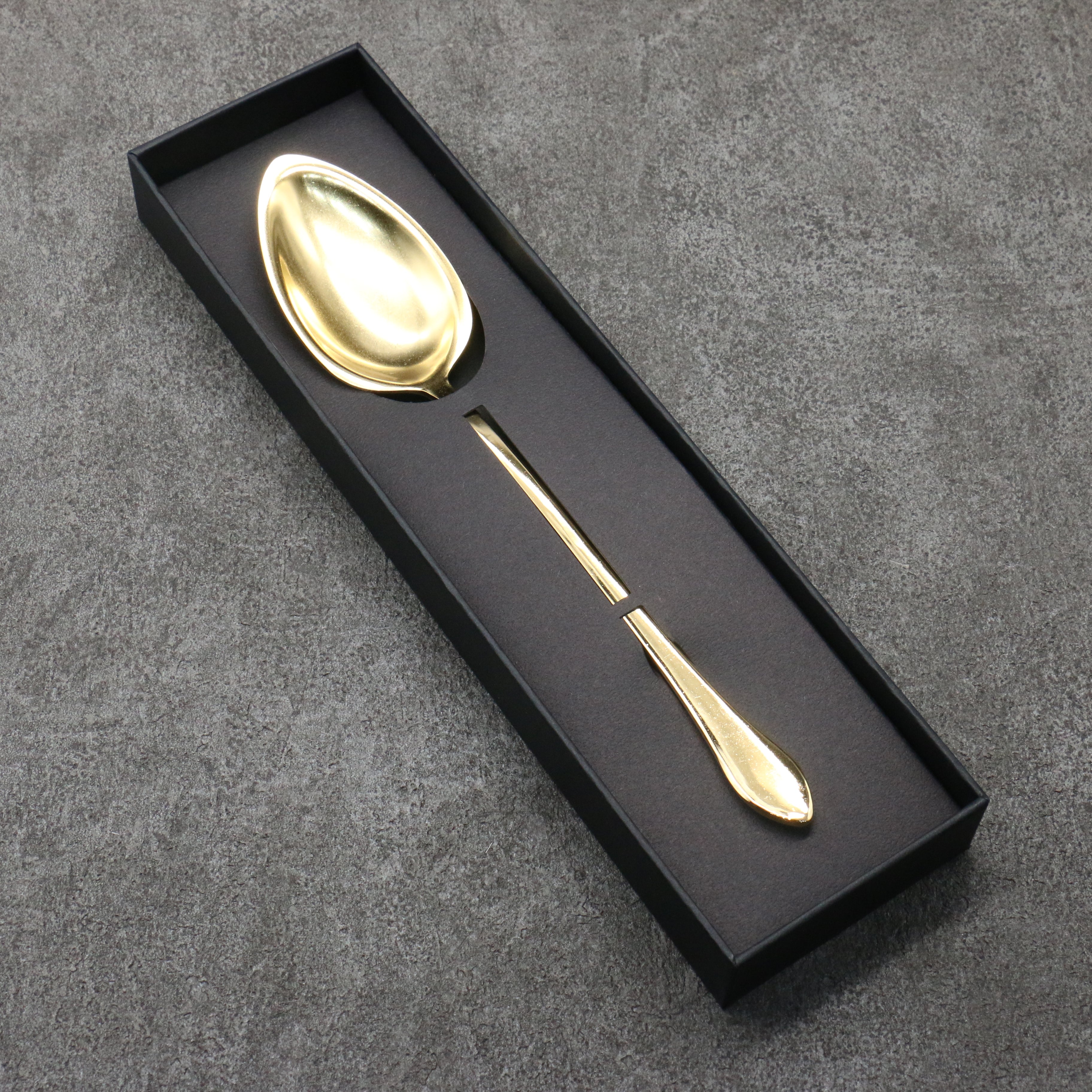 Gestura Gold Metal Spoon 235mm - Seisuke Knife