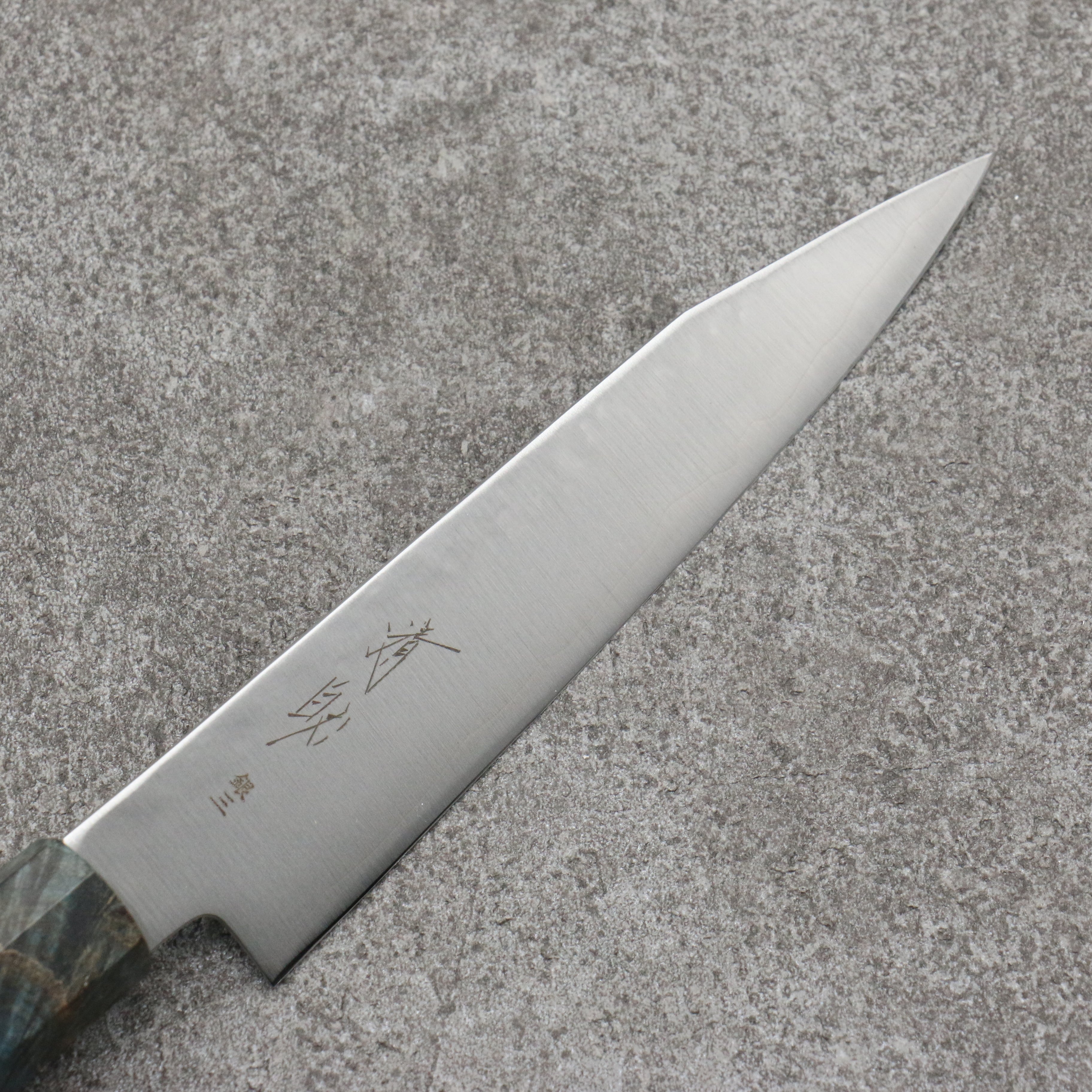 Seisuke Silver Steel No.3 Kiritsuke Petty-Utility 150mm Stabilized Wood Handle - Seisuke Knife