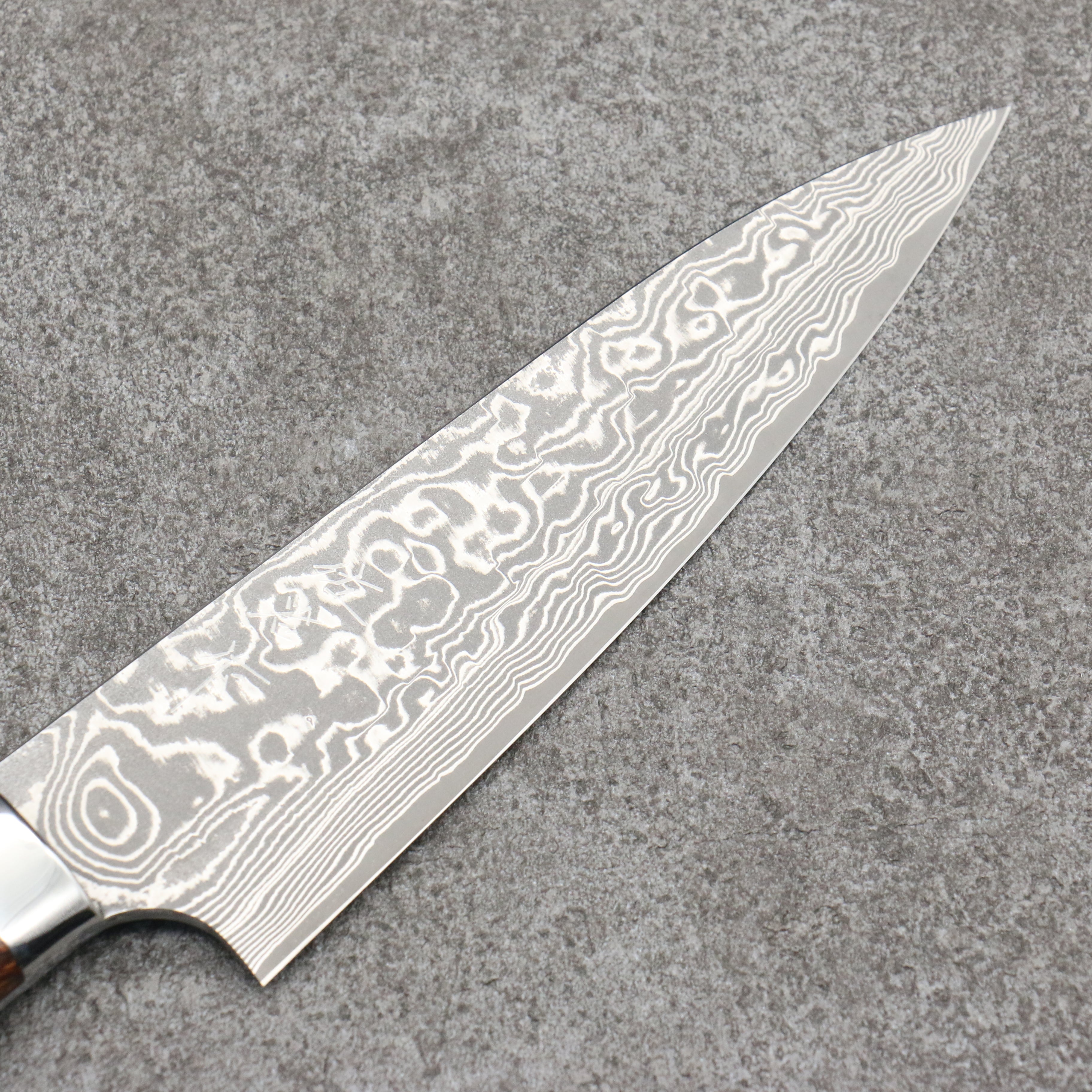 Takeshi Saji SG2 Black Damascus Gyuto150mm Ironwood Handle - Seisuke Knife