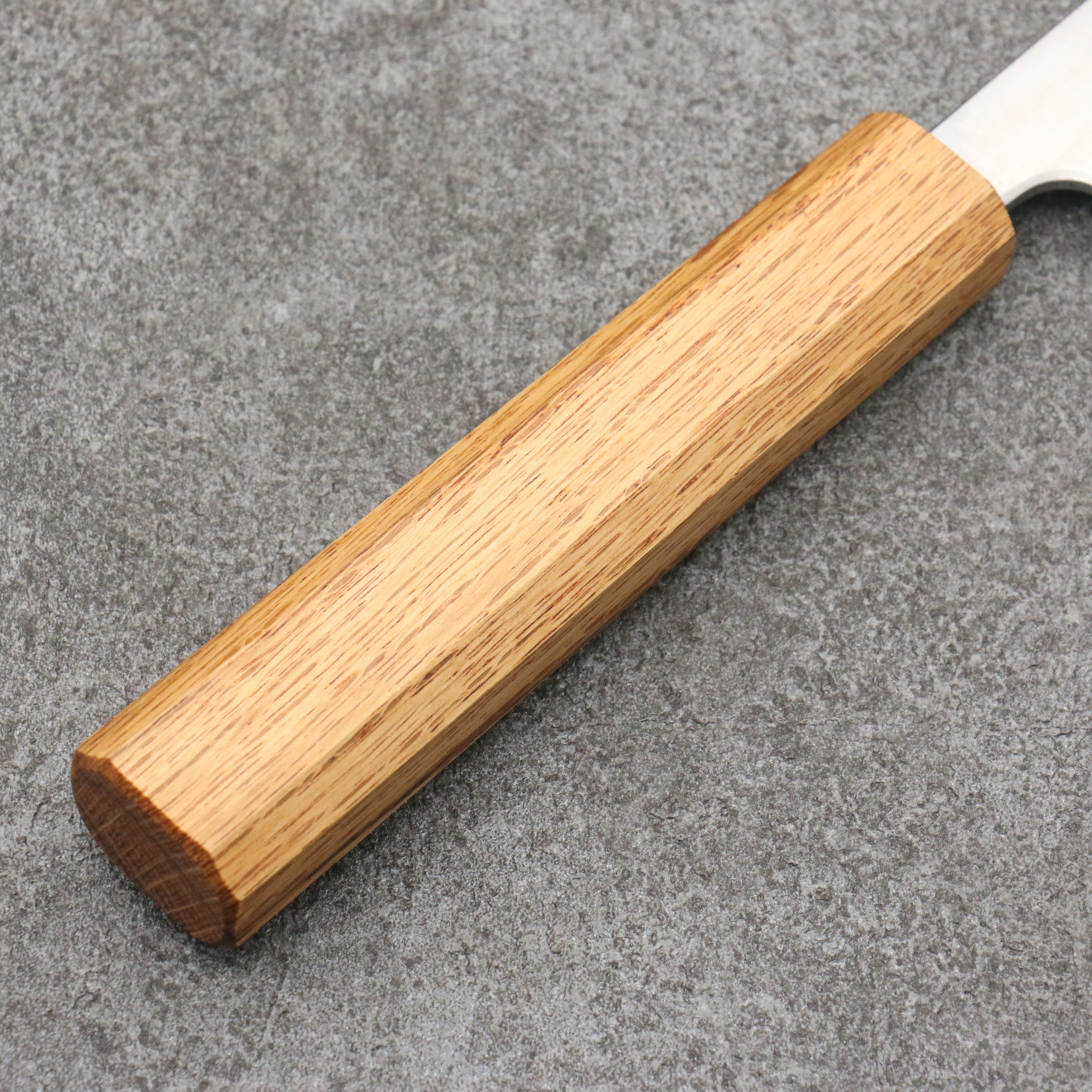 Seisuke Silver Steel No.3 Migaki Polish Finish Gyuto 180mm White Oak Handle - Seisuke Knife