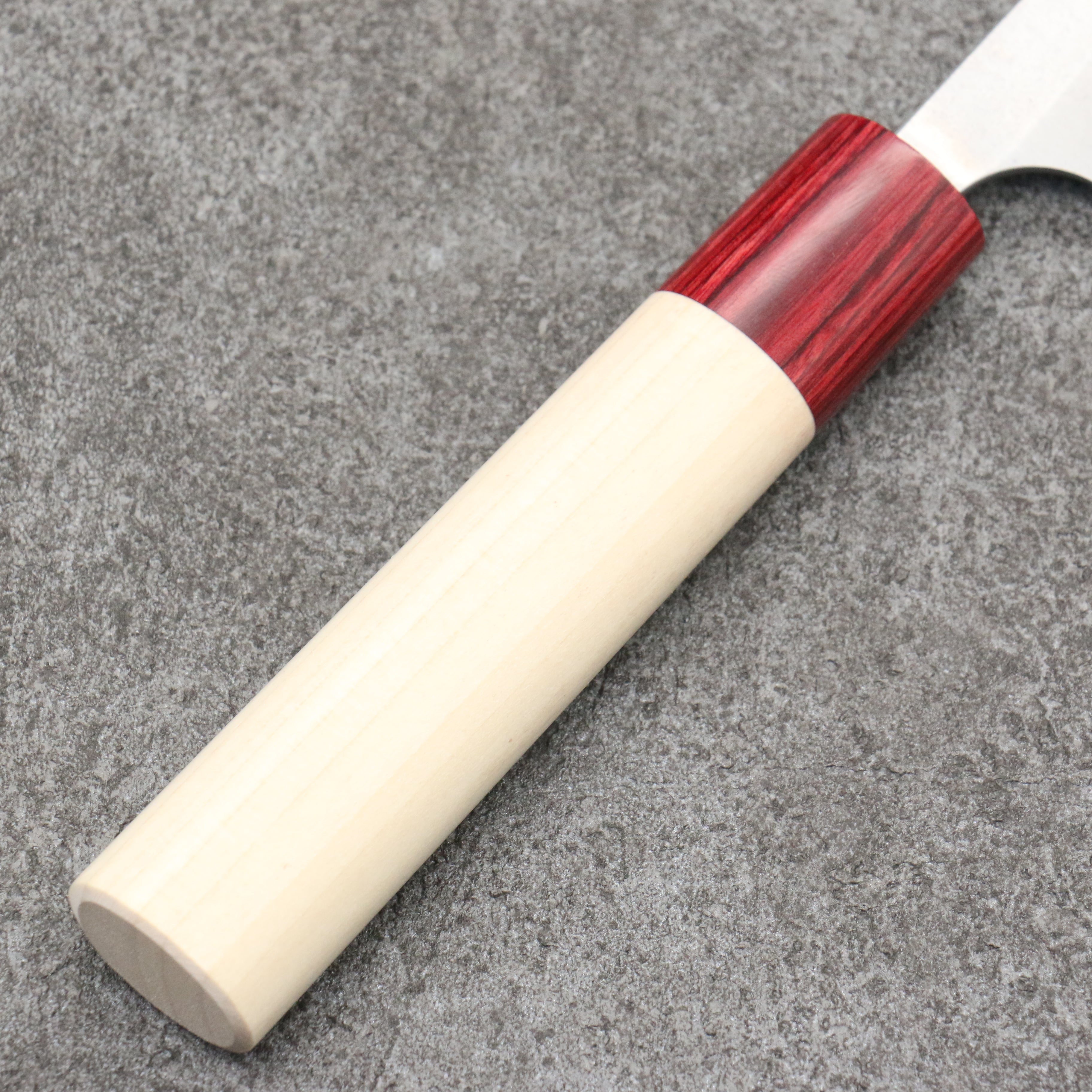 Masakage Yuki White Steel No.2 Nashiji Paring 75mm Magnolia Handle - Seisuke Knife