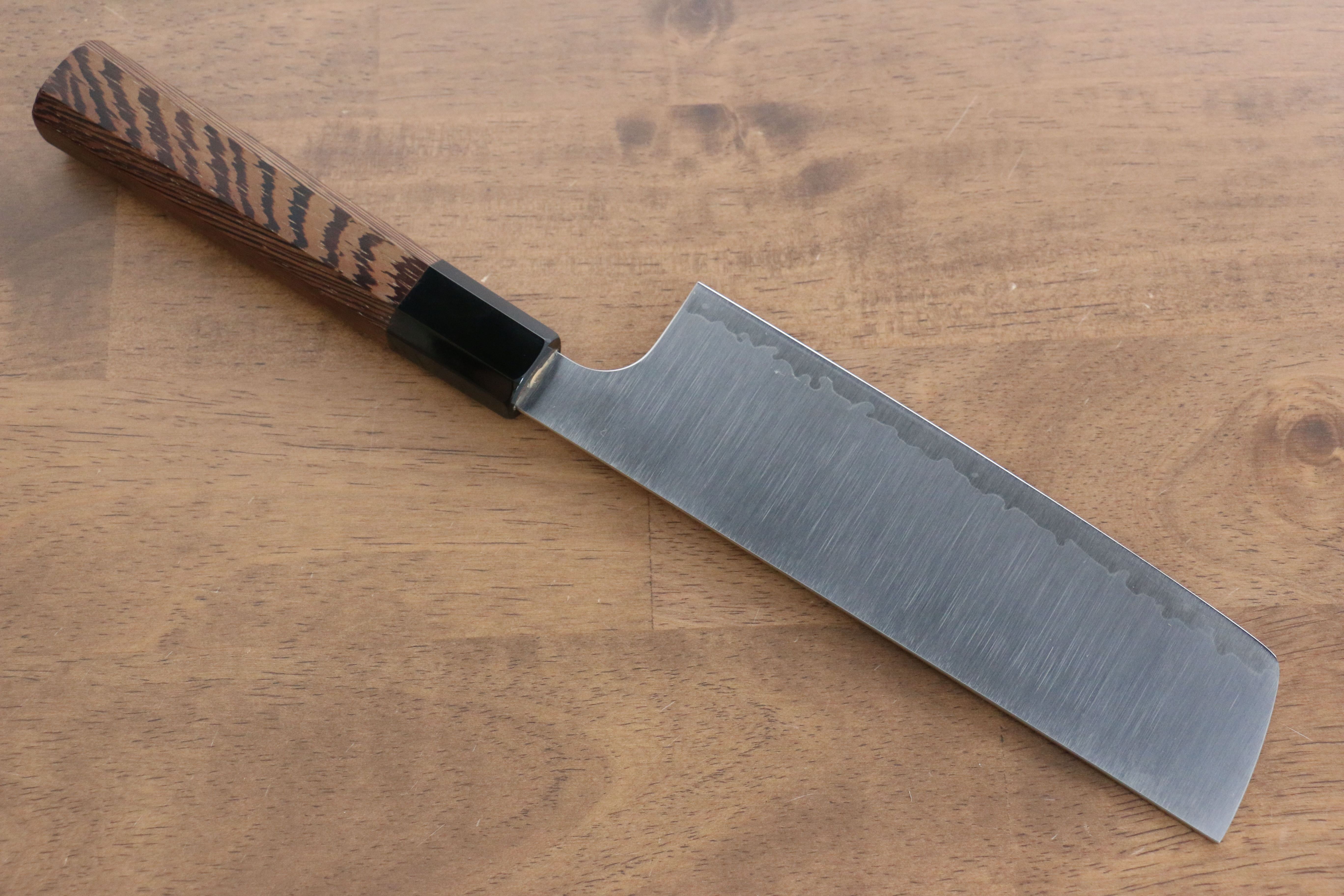 Kei Kobayashi SG2 Nakiri 165mm Wenge Handle - Seisuke Knife