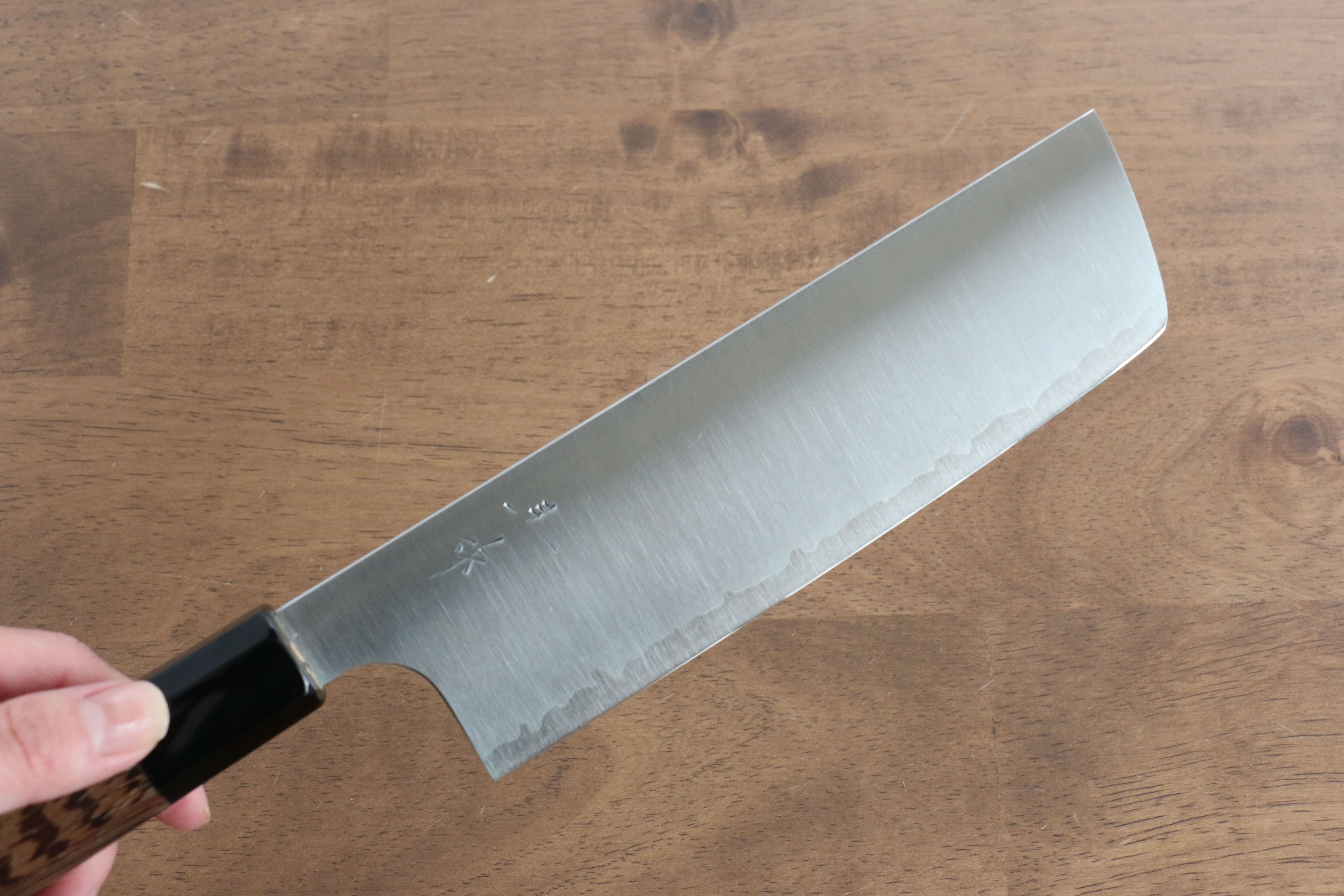 Kei Kobayashi SG2 Nakiri 165mm Wenge Handle - Seisuke Knife