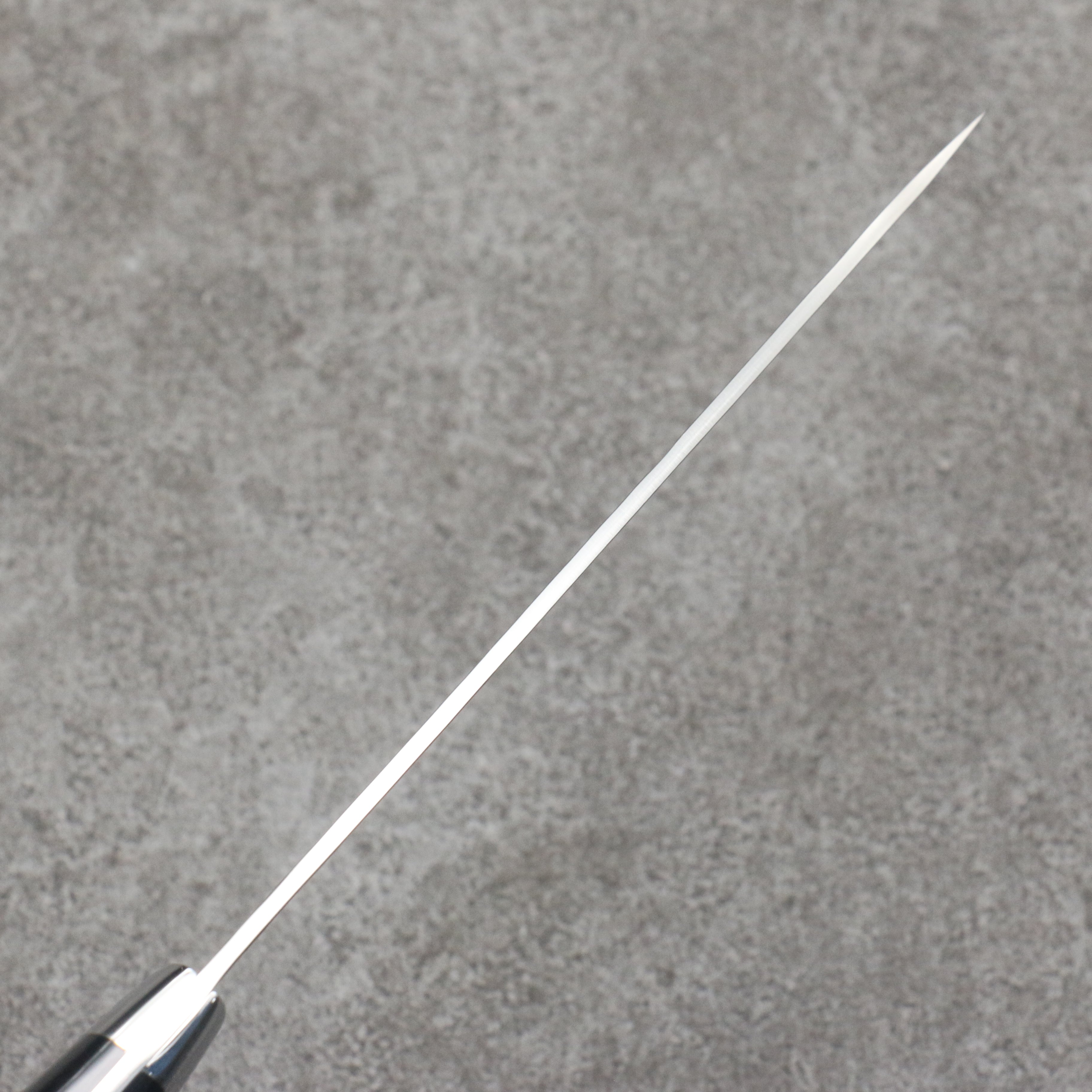 Takeshi Saji VG10 Hammered Damascus Cross Petty-Utility150mm Micarta (Cloud) Handle - Seisuke Knife