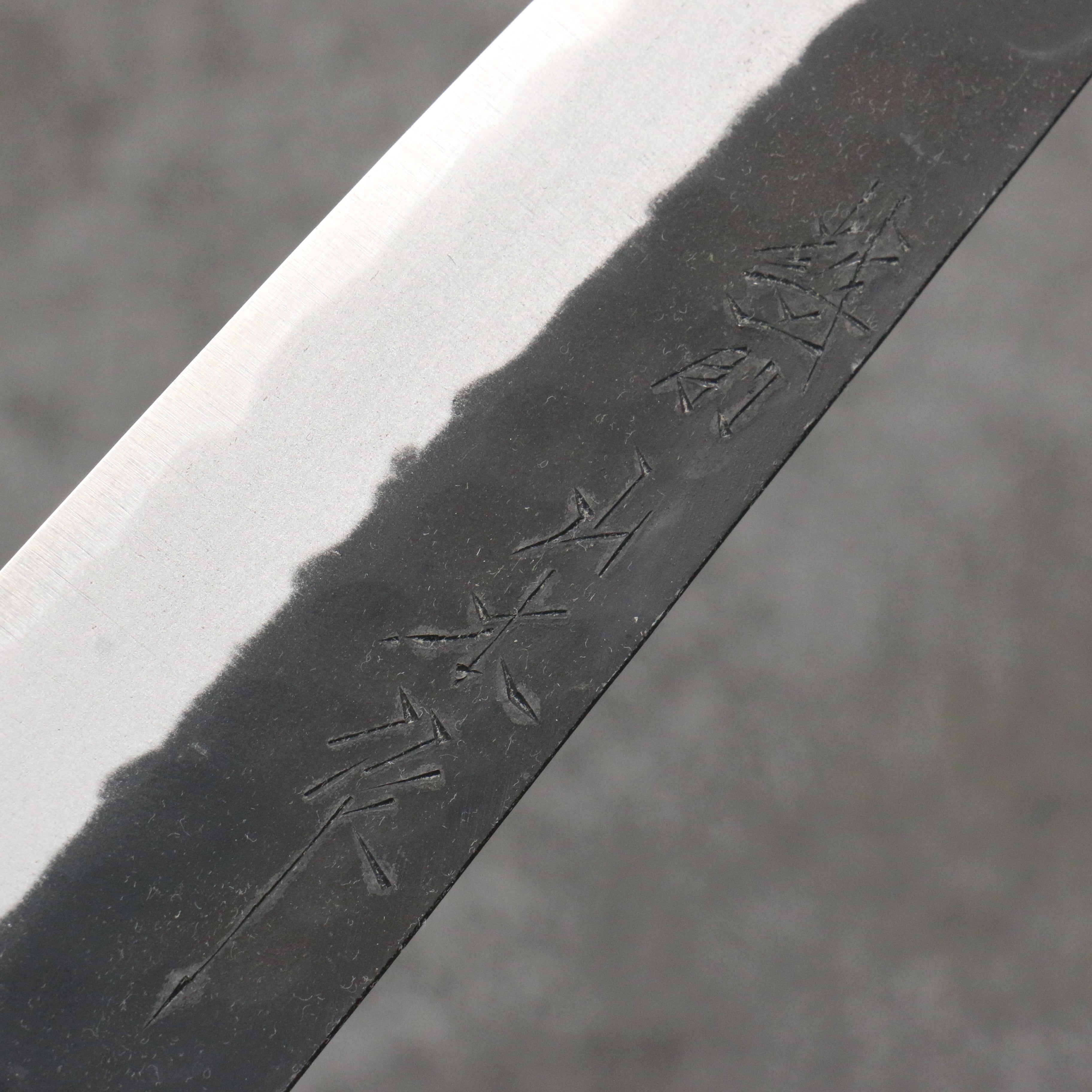Nao Yamamoto Blue Steel Kurouchi Petty-Utility 160mm Shitan & Black Pakkawood Handle - Seisuke Knife