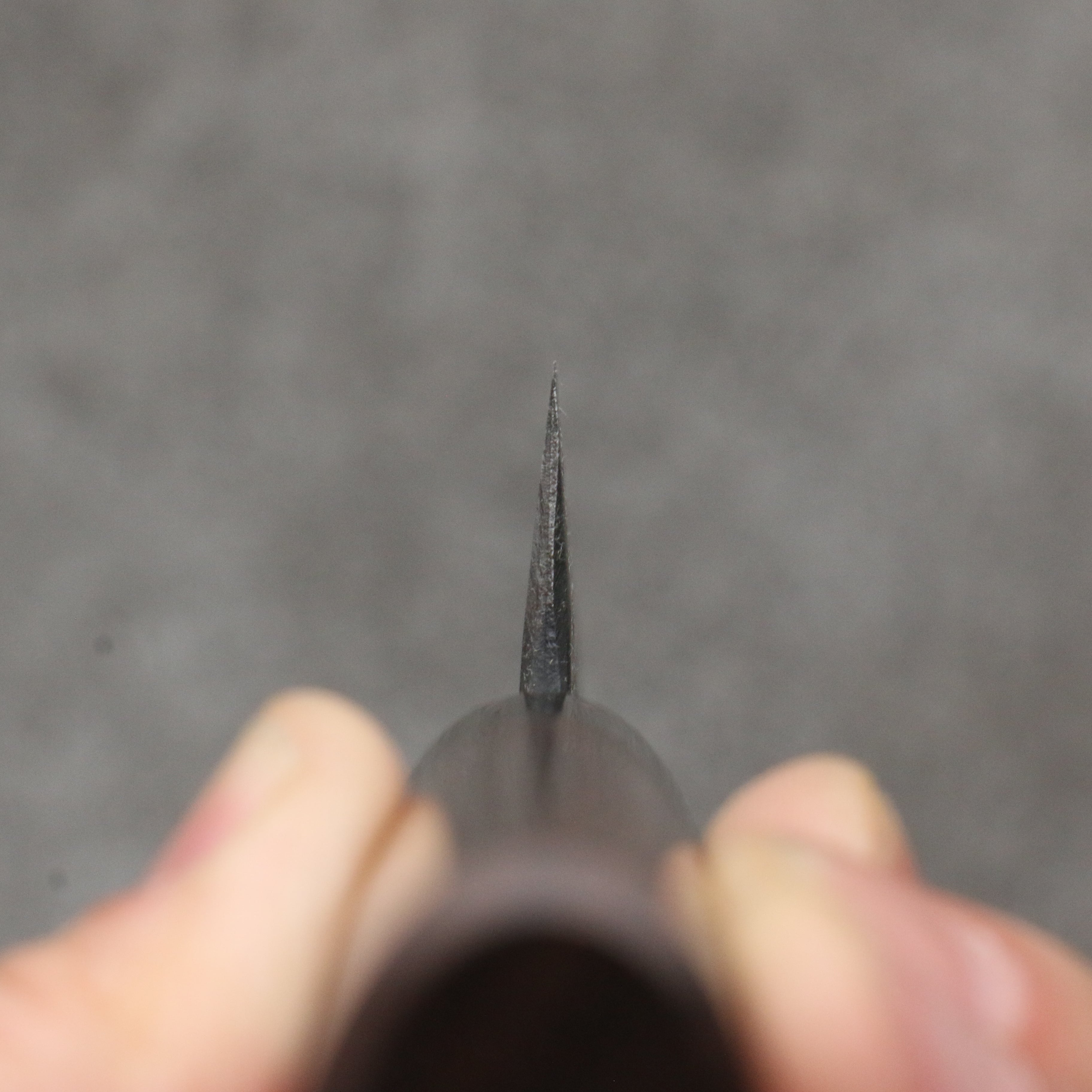 Nao Yamamoto Blue Steel Kurouchi Petty-Utility 160mm Shitan & Black Pakkawood Handle - Seisuke Knife