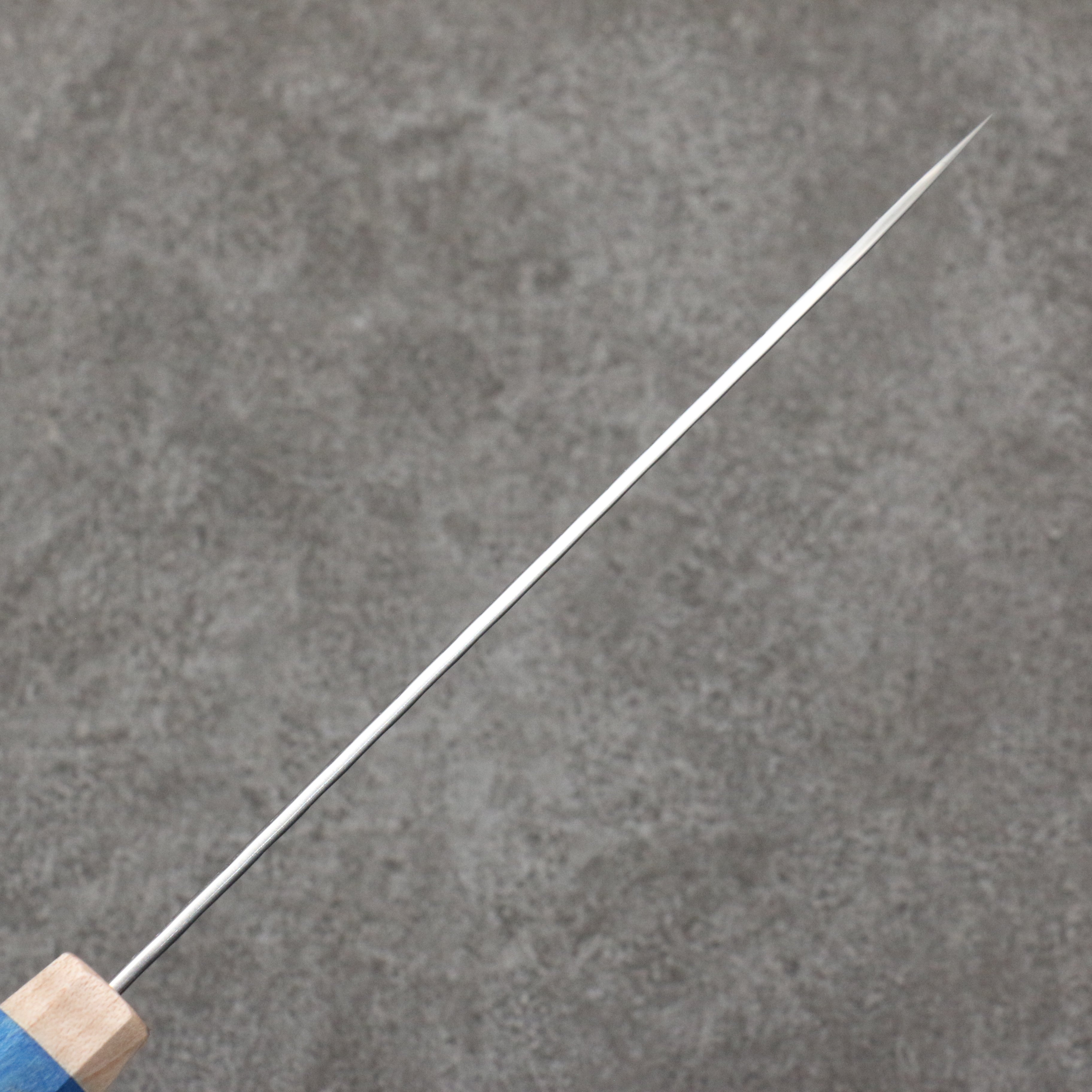 Yoshimi Kato Minamo SG2 Hammered Petty-Utility 150mm Western style (blue) Handle - Seisuke Knife