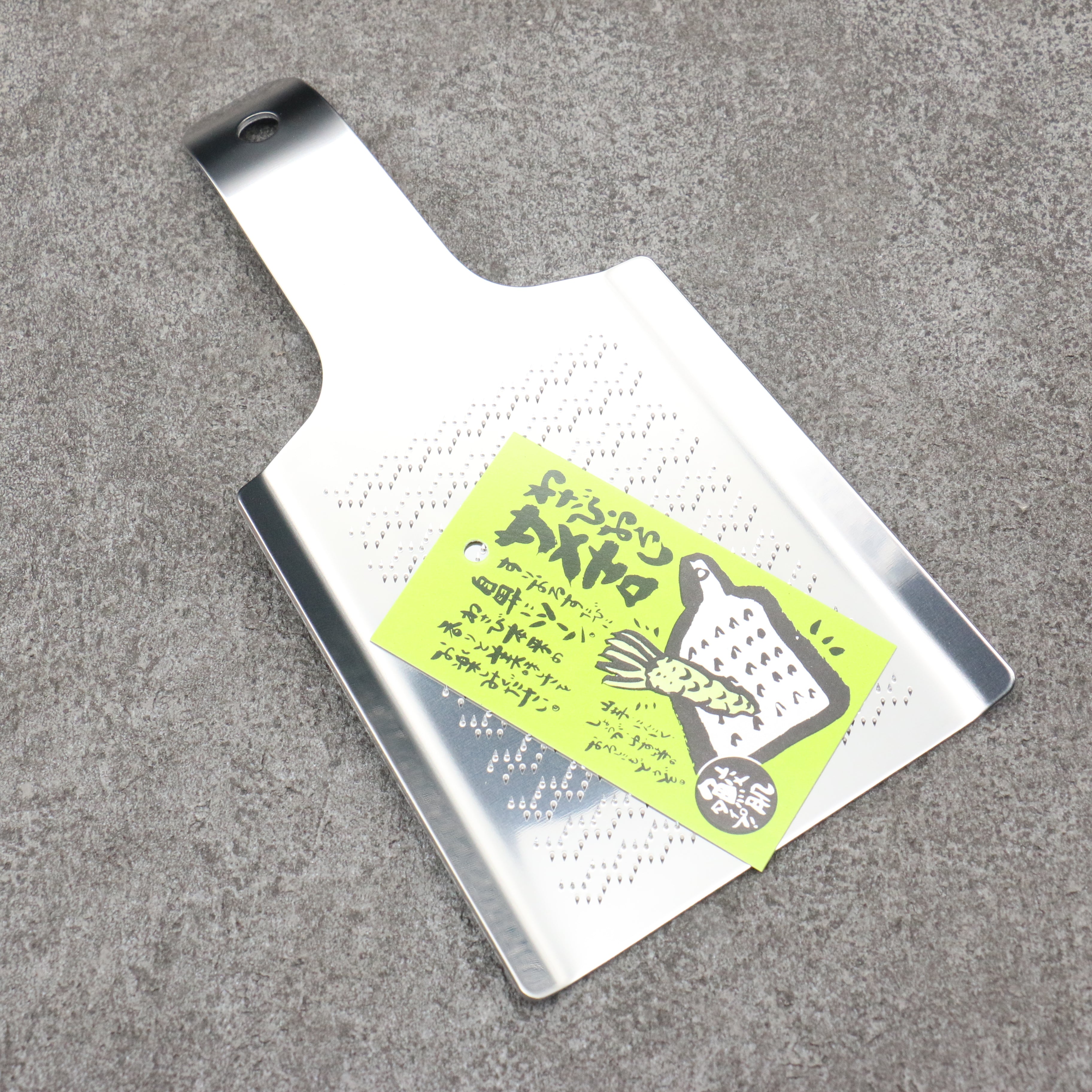 Samekichi Wasabi Grater Stainless Steel 100mm x 120mm S - Seisuke Knife