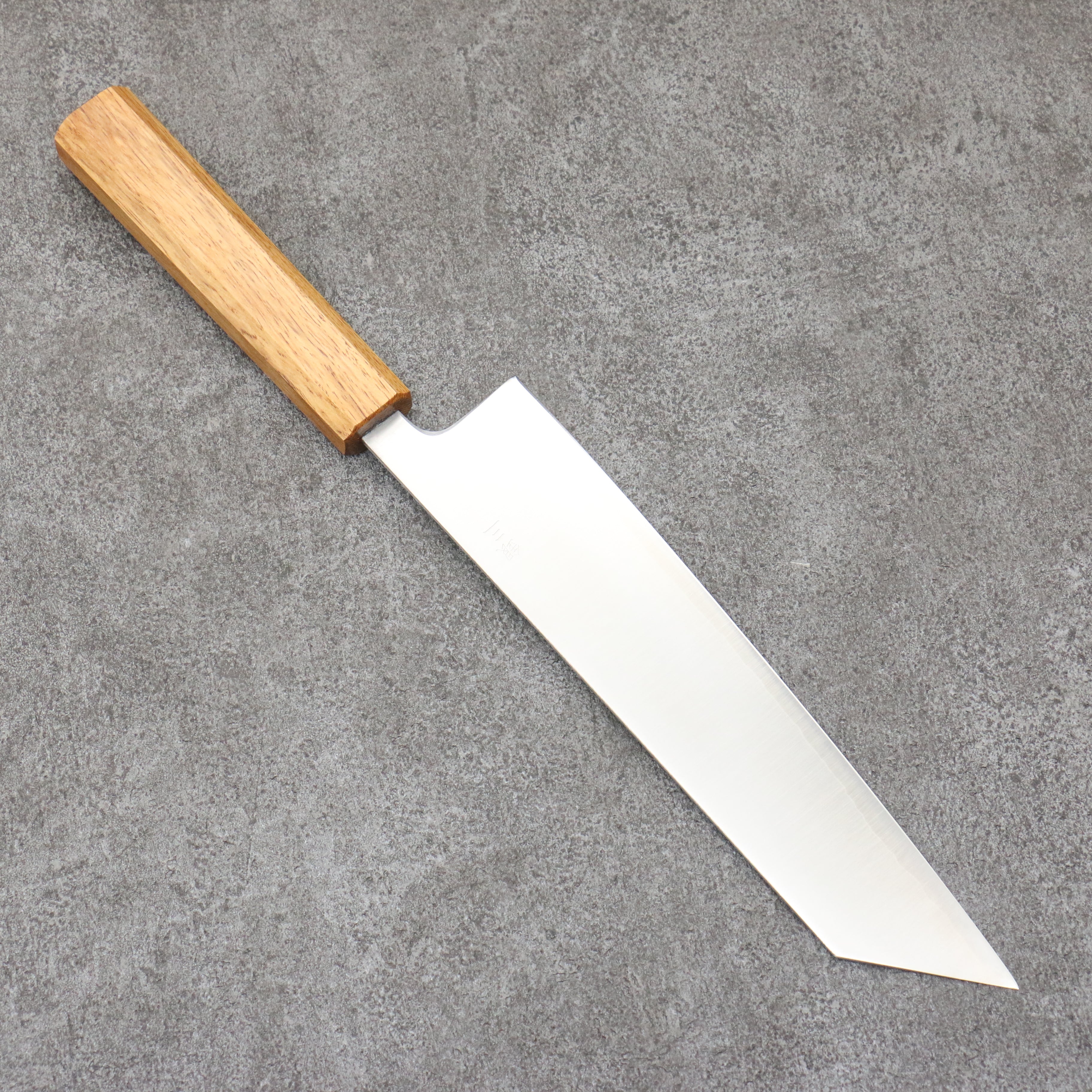 Seisuke Silver Steel No.3 Migaki Polish Finish Kiritsuke Gyuto 210mm White Oak Handle - Seisuke Knife