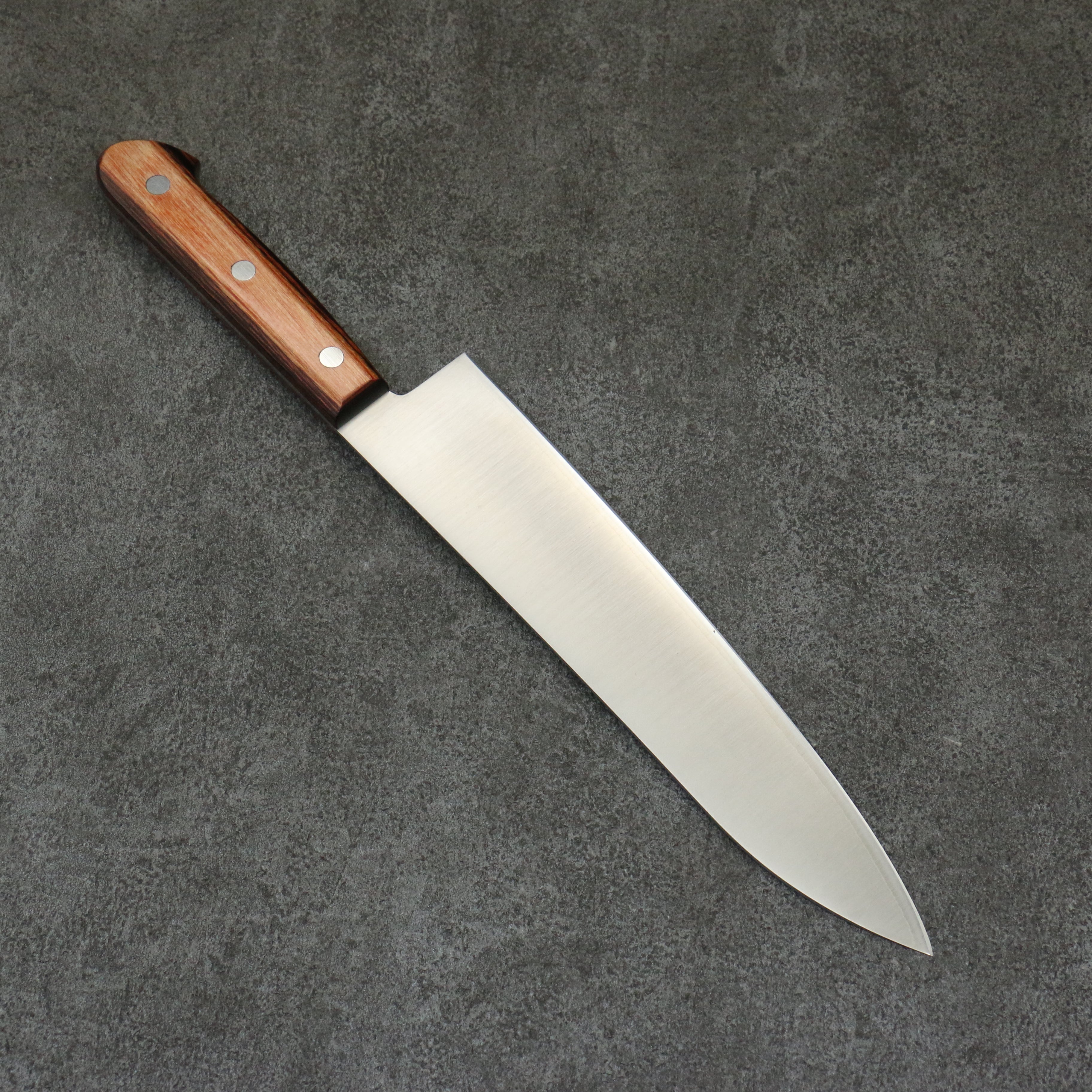 Seisuke SLD Migaki Polish Finish Gyuto 210mm Brown Pakka wood Handle - Seisuke Knife