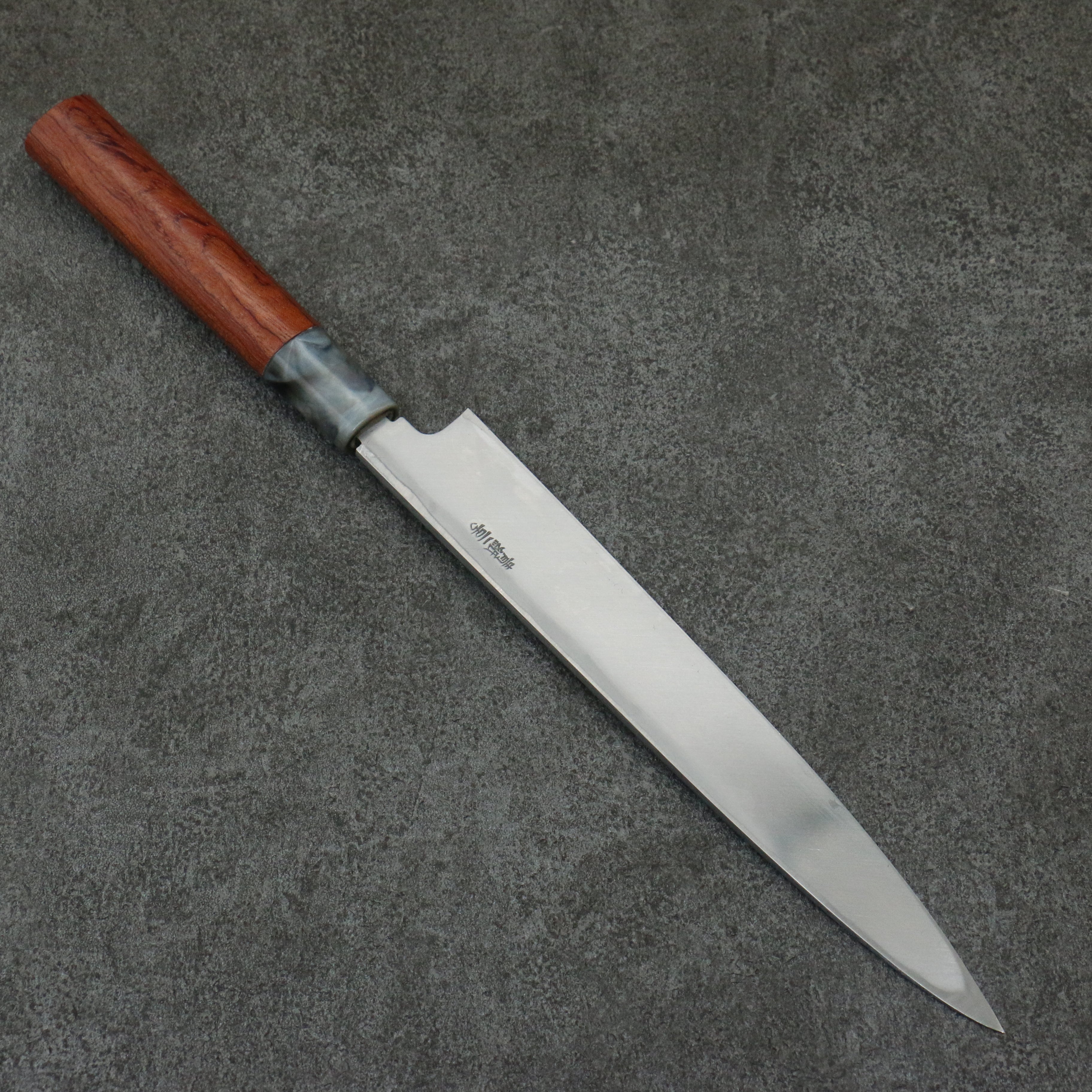 Hideo Kitaoka Blue Steel No.2 Yanagiba 210mm Bubinga Handle - Seisuke Knife