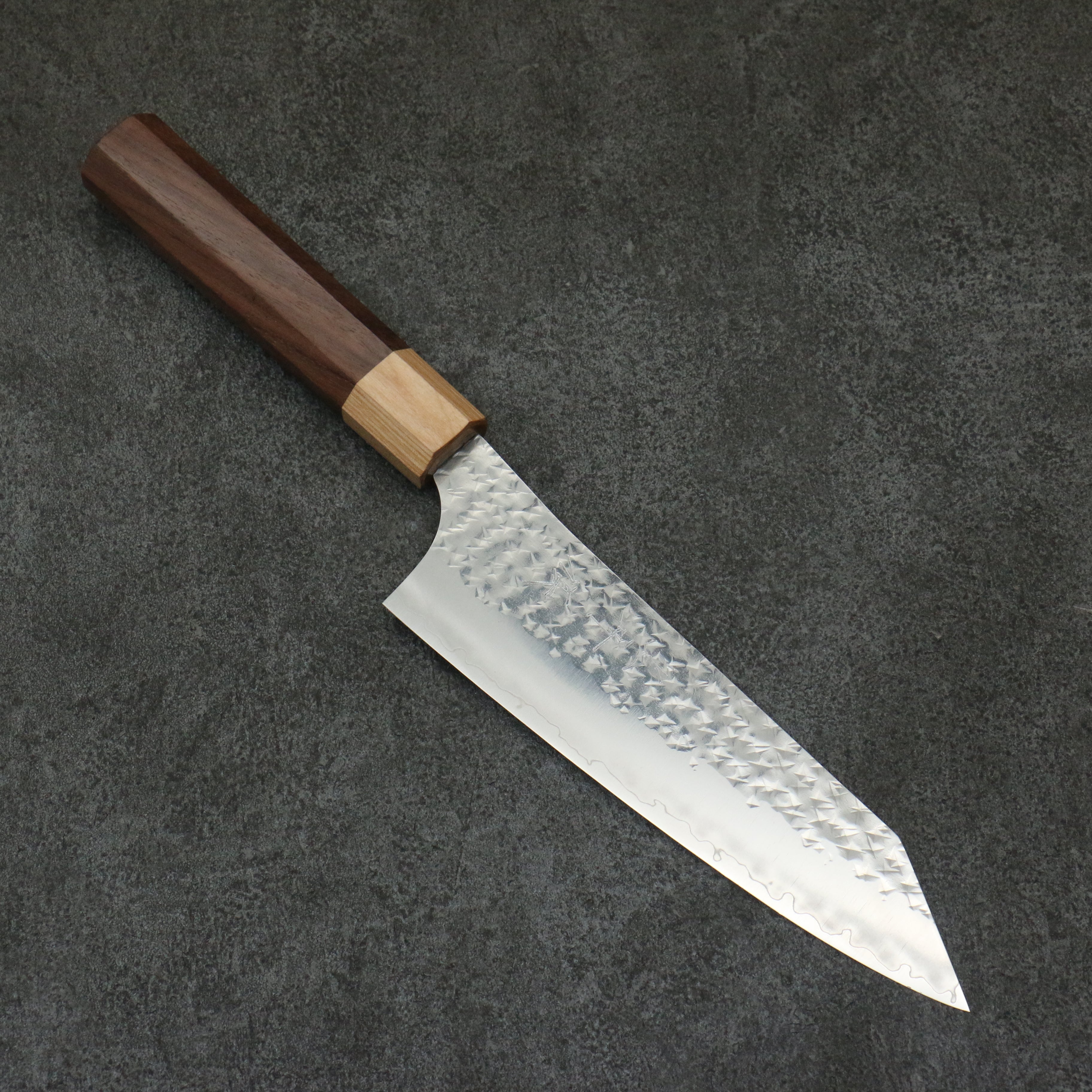 Yu Kurosaki Senko Ei SG2 Hammered Bunka 170mm Rosewood (Ferrule: White Pakka Wood) Handle - Seisuke Knife