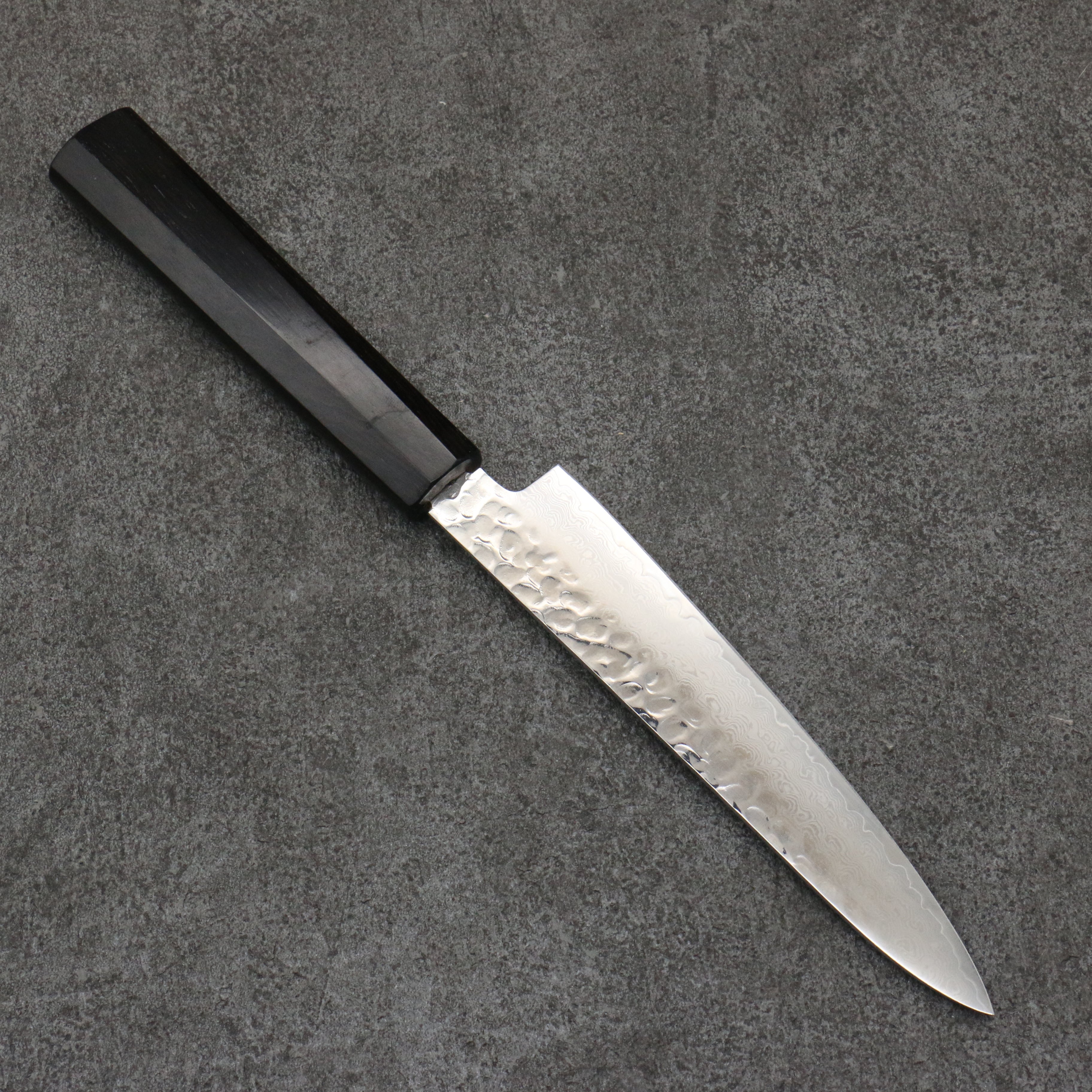 Sakai Takayuki VG10 33 Layer Damascus Petty-Utility 150mm Ebony Handle - Seisuke Knife