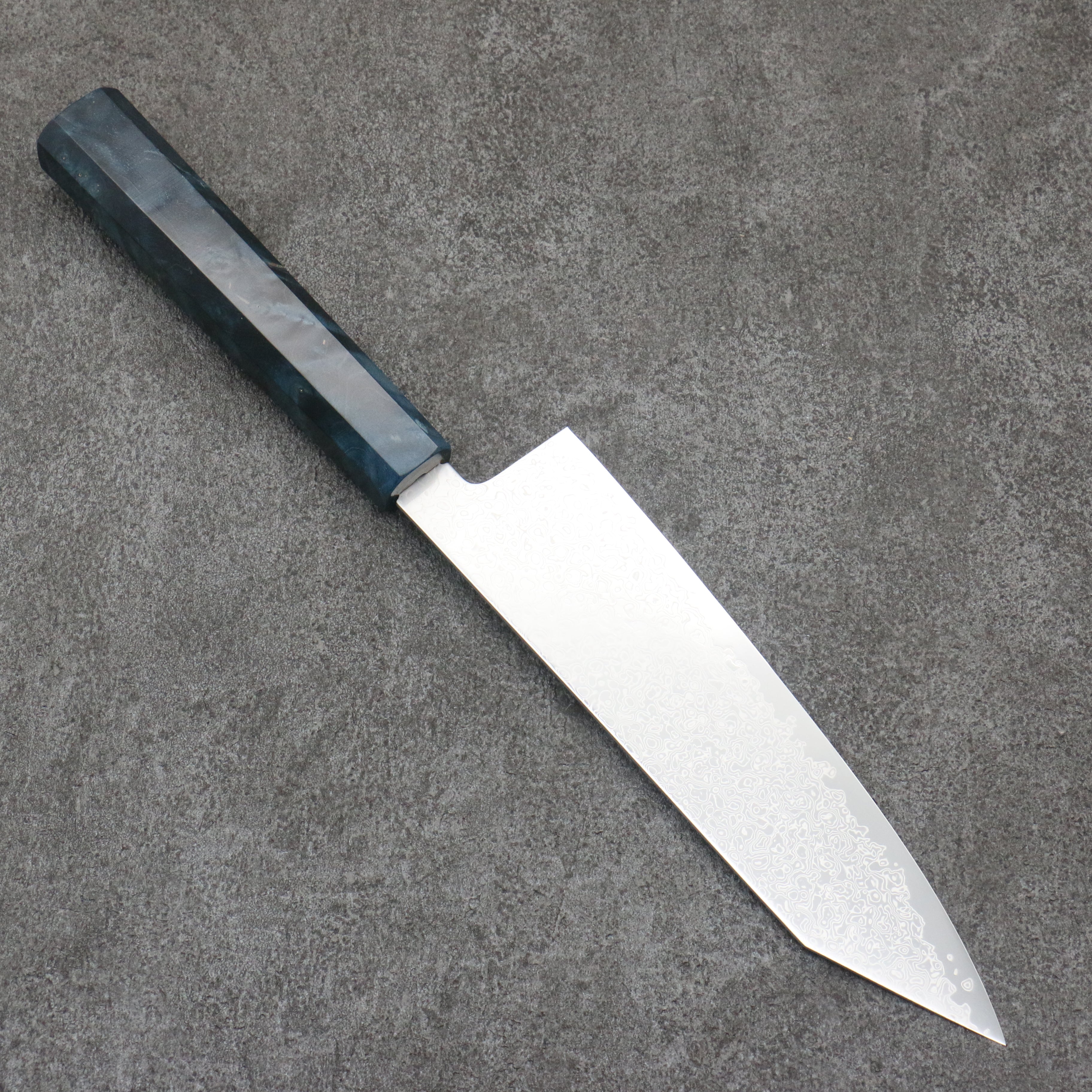 Seisuke SG2 Damascus Bunka 180mm Stabilized wood Handle - Seisuke Knife