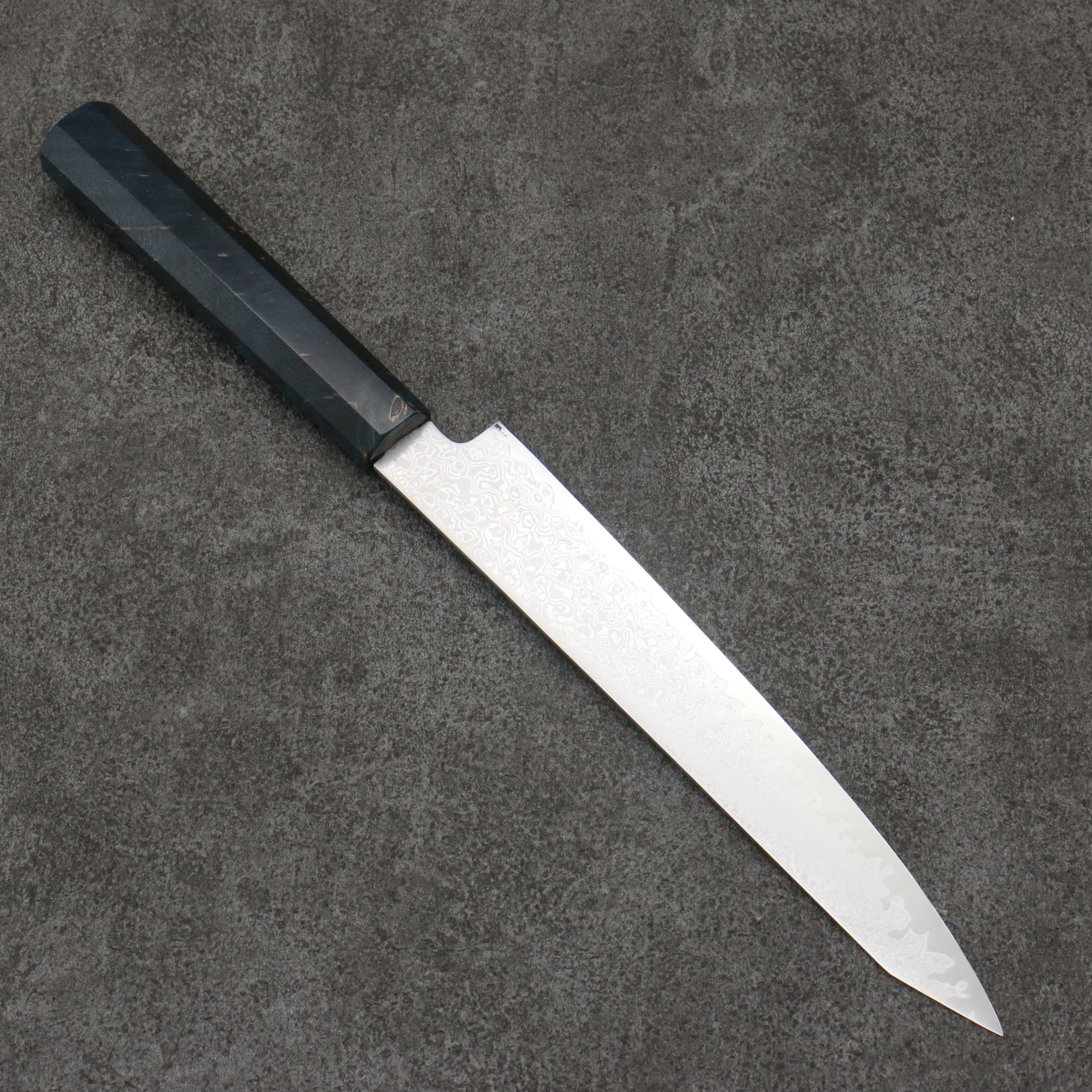 Seisuke VG10 Damascus Petty-Utility 180mm Stabilized wood Handle - Seisuke Knife