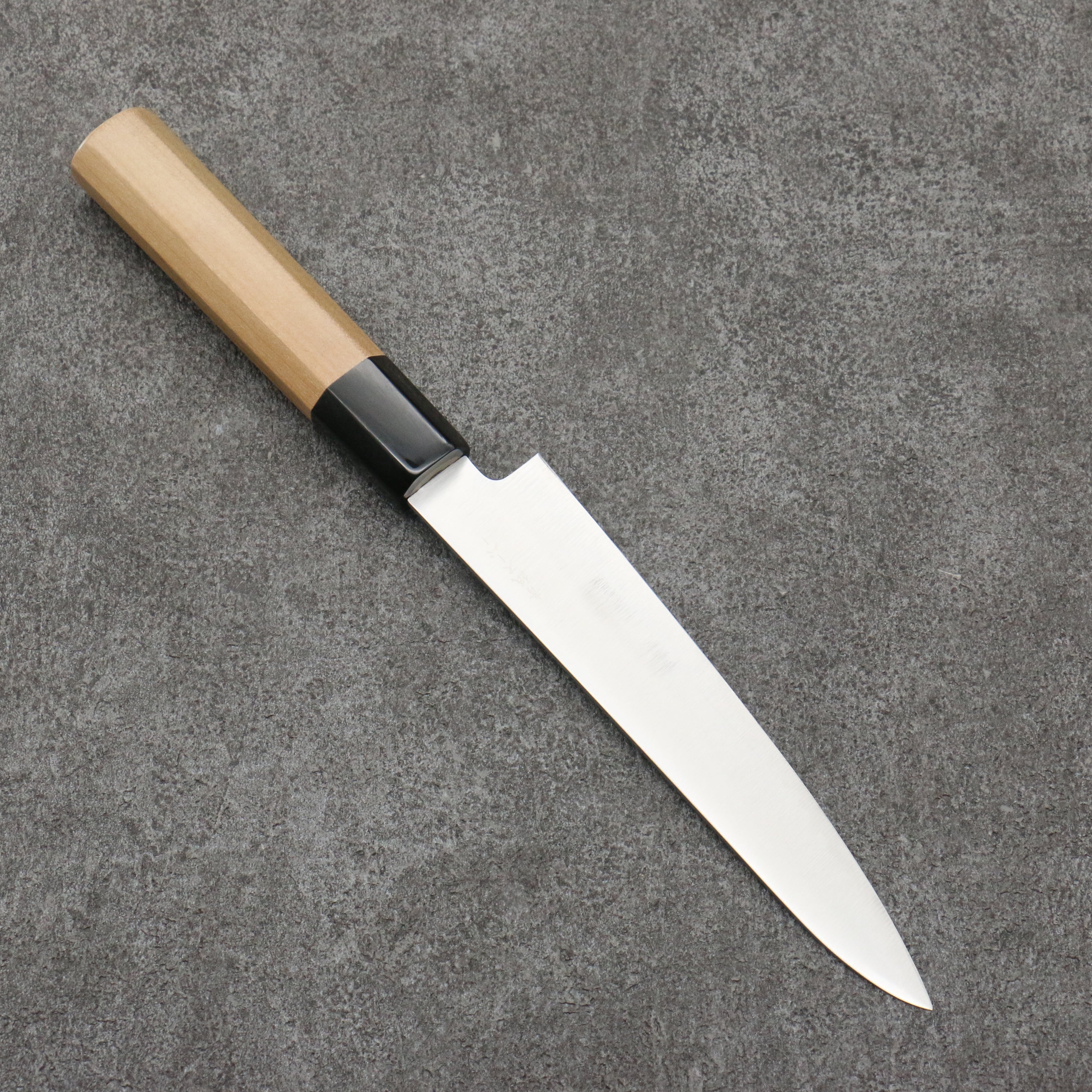 Seisuke Blue Super Migaki Petty-Utility 150mm Walnut Handle - Seisuke Knife