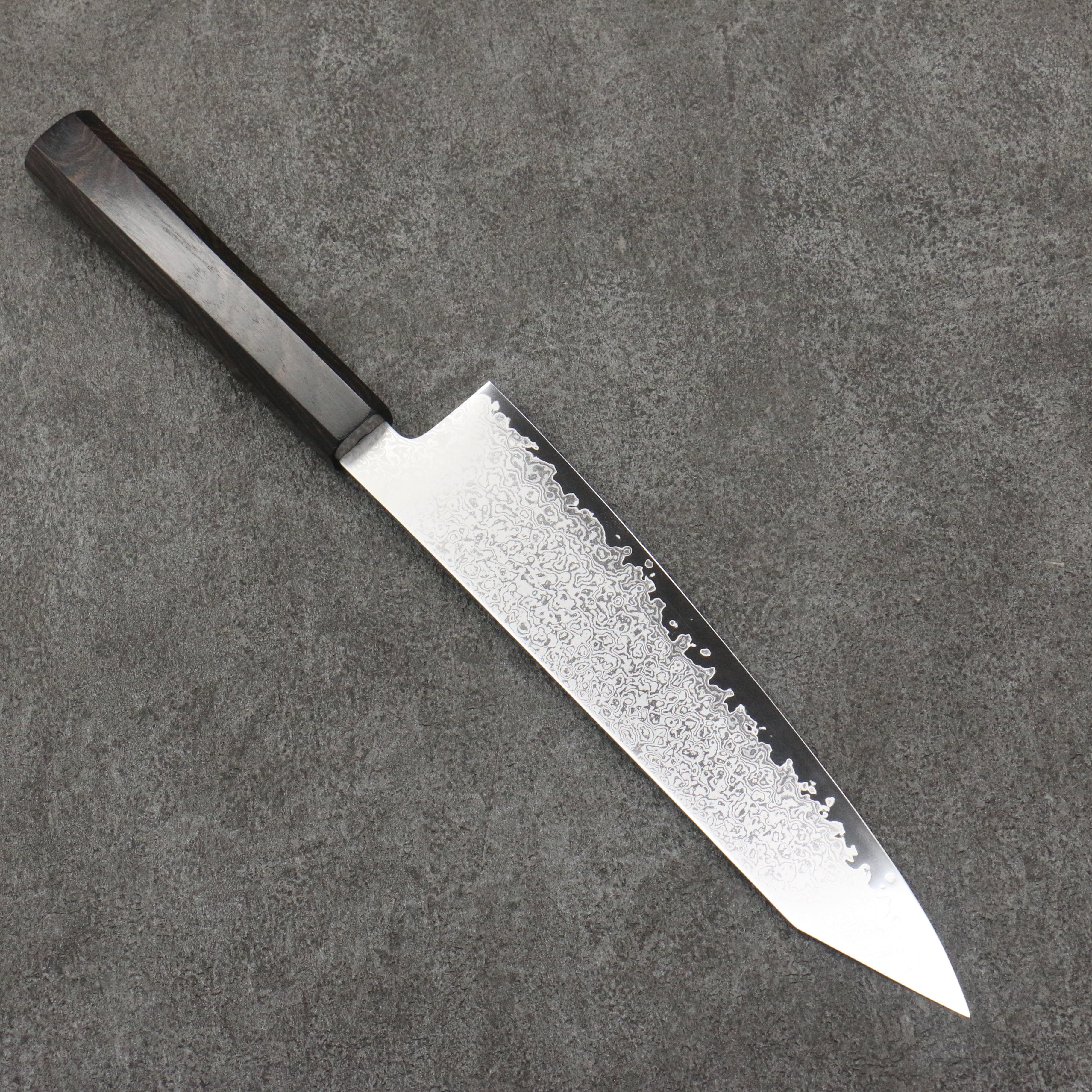 Seisuke VG10 Damascus Kiritsuke Gyuto 210mm Ebony Wood Handle - Seisuke Knife