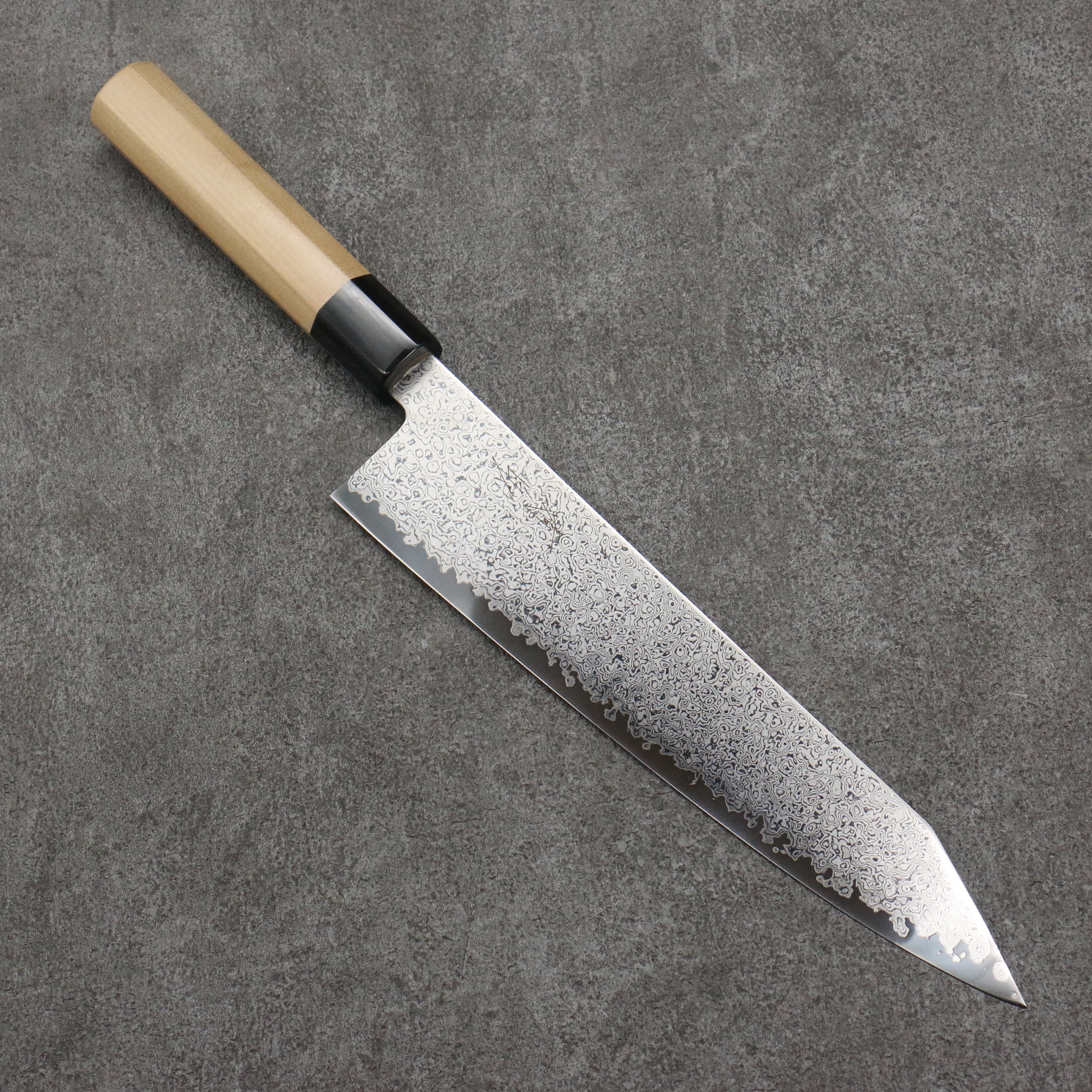 Seisuke SG2 Damascus Kiritsuke Gyuto 240mm Magnolia Handle - Seisuke Knife