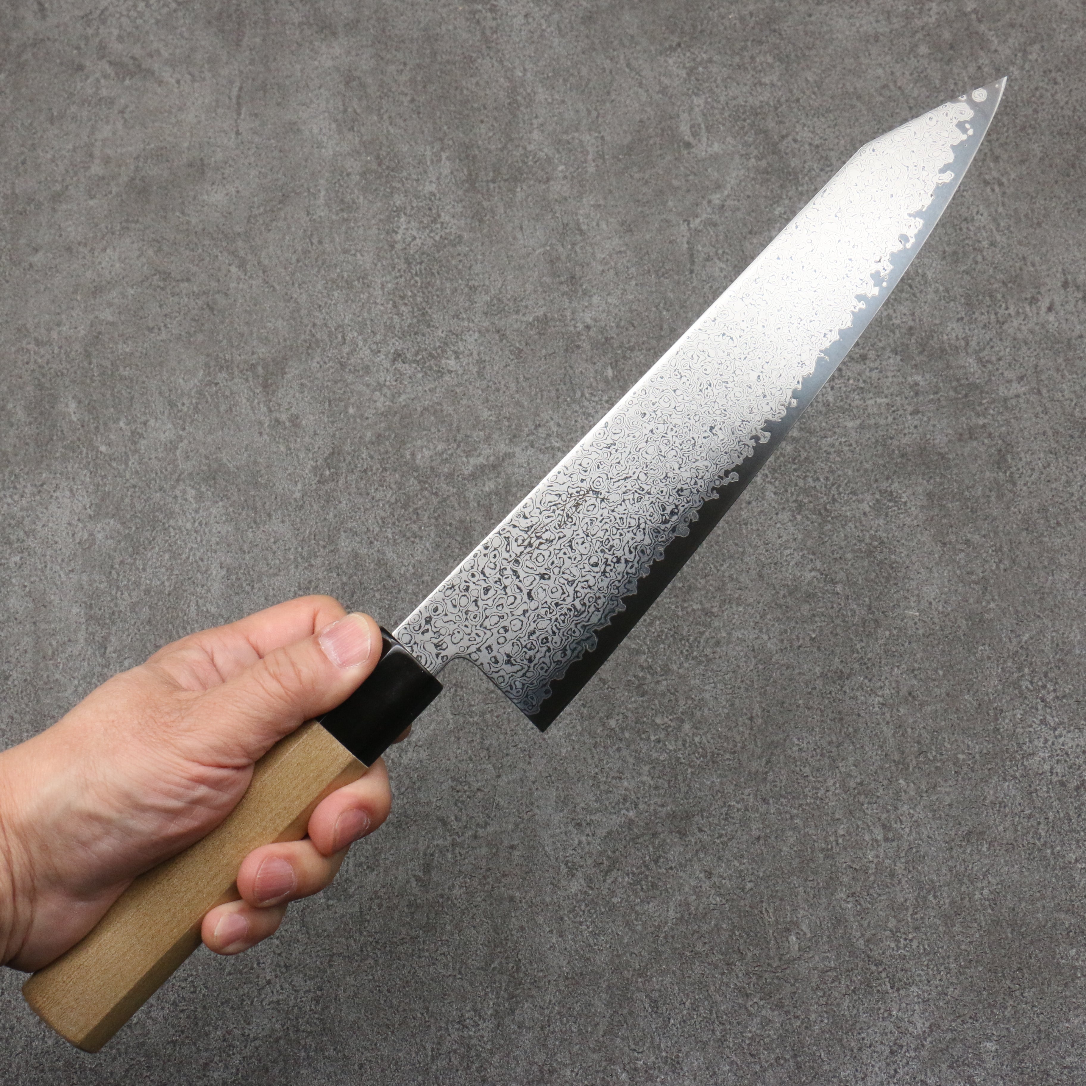 Seisuke SG2 Damascus Kiritsuke Gyuto 240mm Magnolia Handle - Seisuke Knife